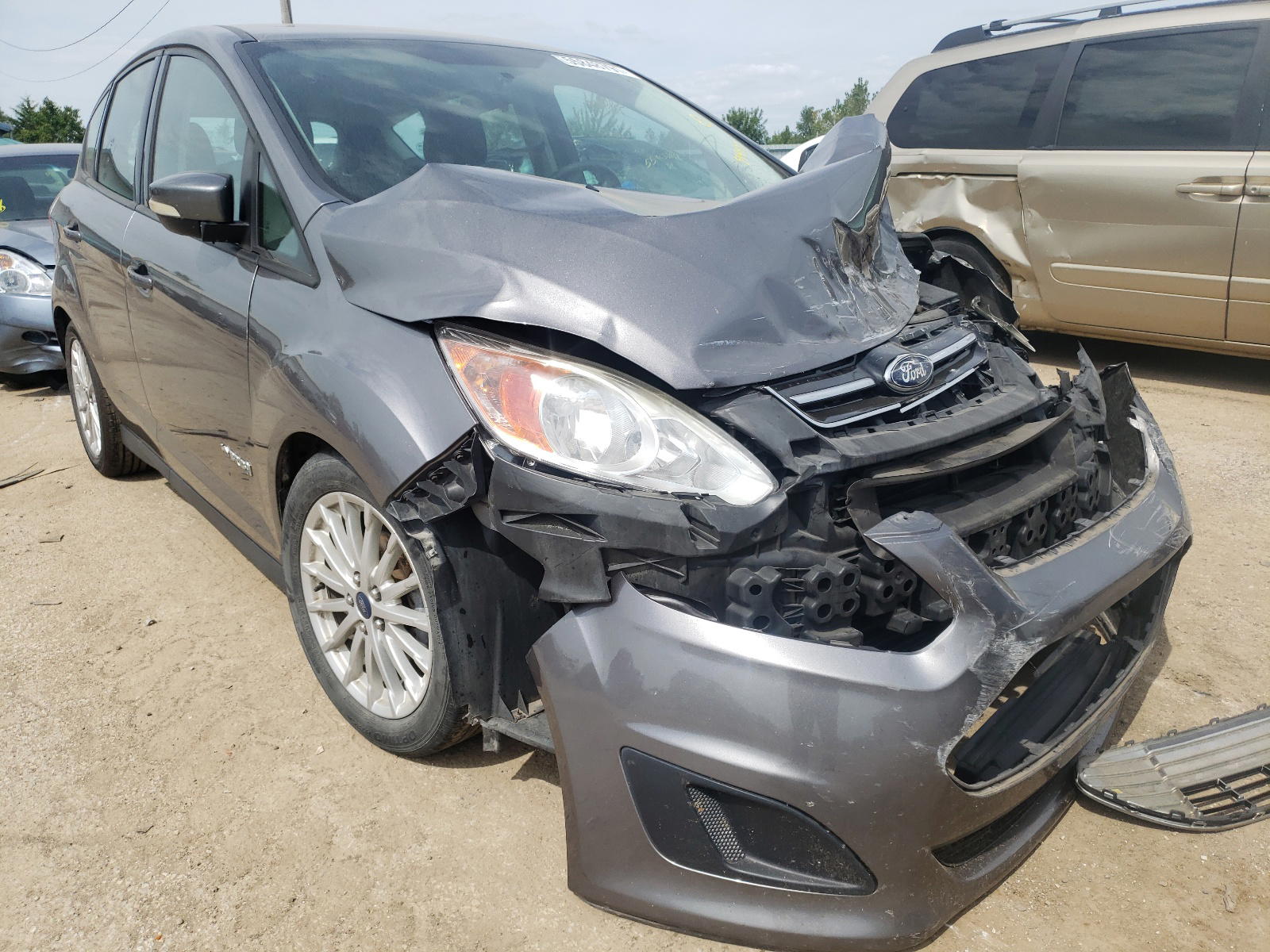 FORD C-MAX SE 2013 with VIN 1FADP5AU4DL554437 - Photo from auction