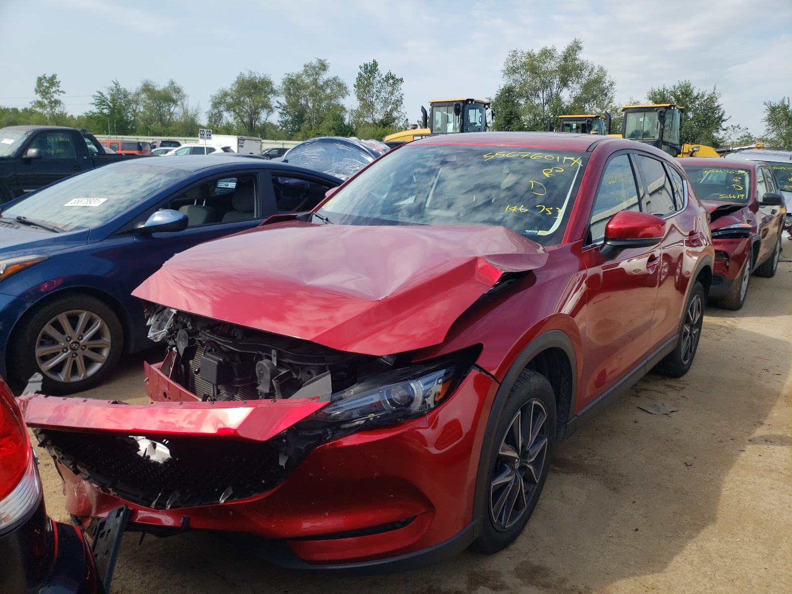 Photo 2 from auction – 2017 MAZDA CX-5 GRAND with VIN JM3KFADL5H0186753