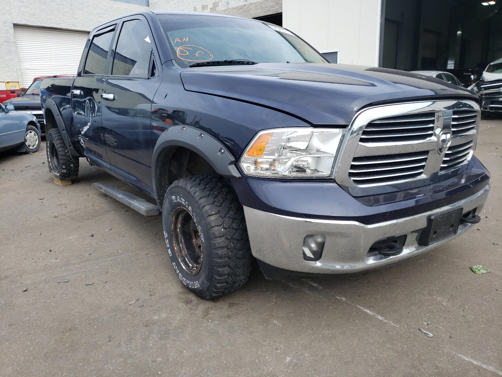 RAM 1500 SLT 2015 with VIN 1C6RR7TT0FS759389 - Photo from auction