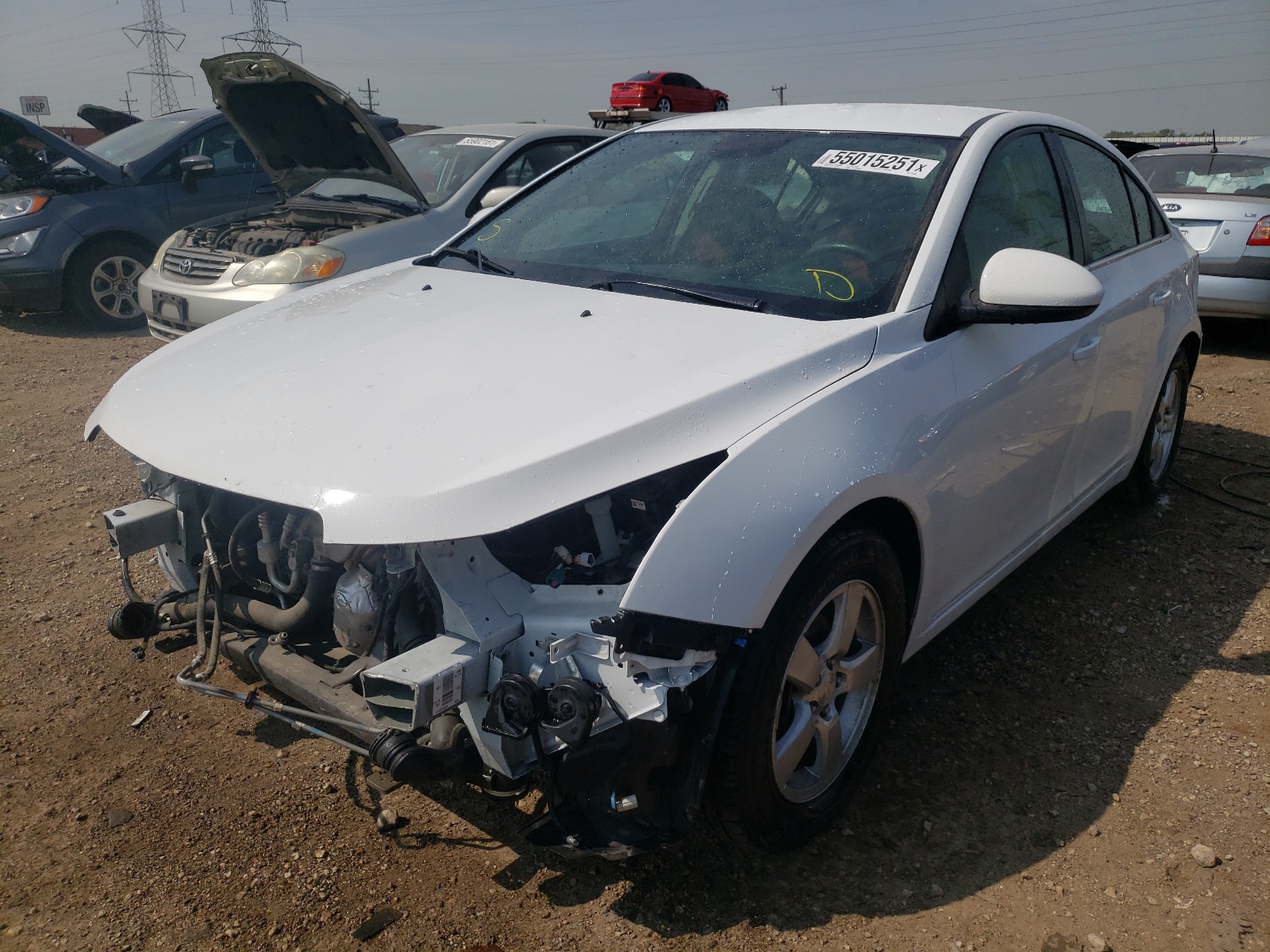 Photo 2 from auction – 2014 CHEVROLET CRUZE LT with VIN 1G1PC5SB0E7378554