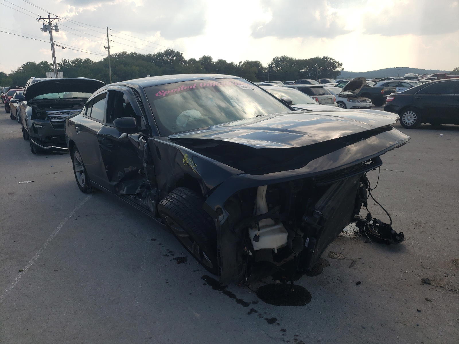 Photo 9 from auction – 2016 DODGE CHARGER SX with VIN 2C3CDXHG1GH204697