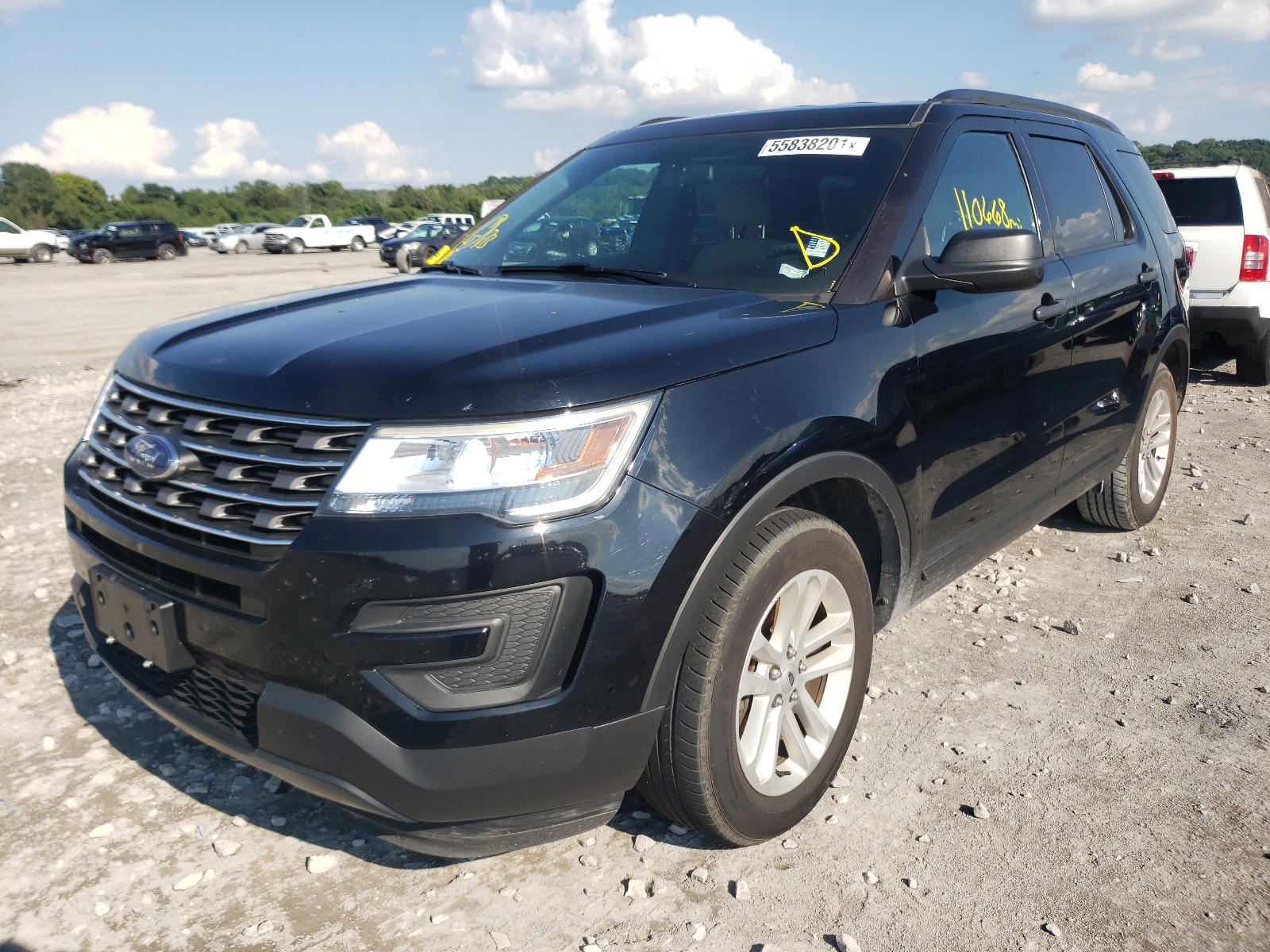Photo 2 from auction – 2017 FORD EXPLORER with VIN 1FM5K7BH0HGC58240