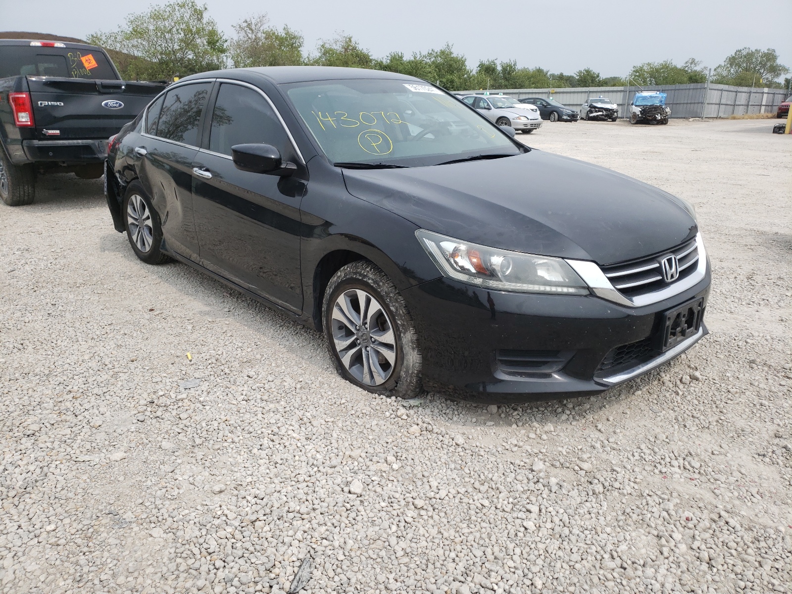 Photo 1 from auction – 2015 HONDA ACCORD LX with VIN 1HGCR2F38FA143072