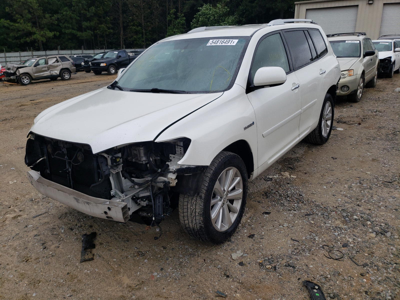 Photo 2 from auction – 2008 TOYOTA HIGHLANDER with VIN JTEEW44A682006783