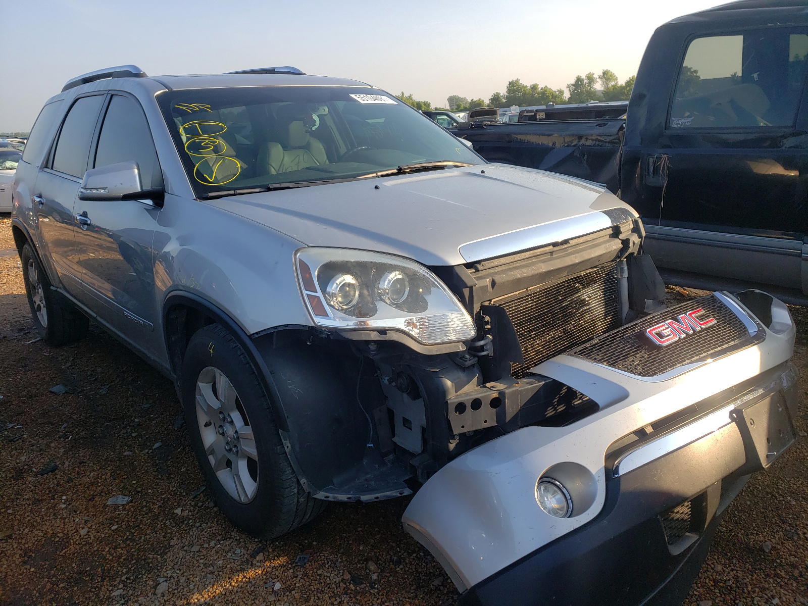 GMC ACADIA SLT 2008 with VIN 1GKER23768J288696 - Photo from auction