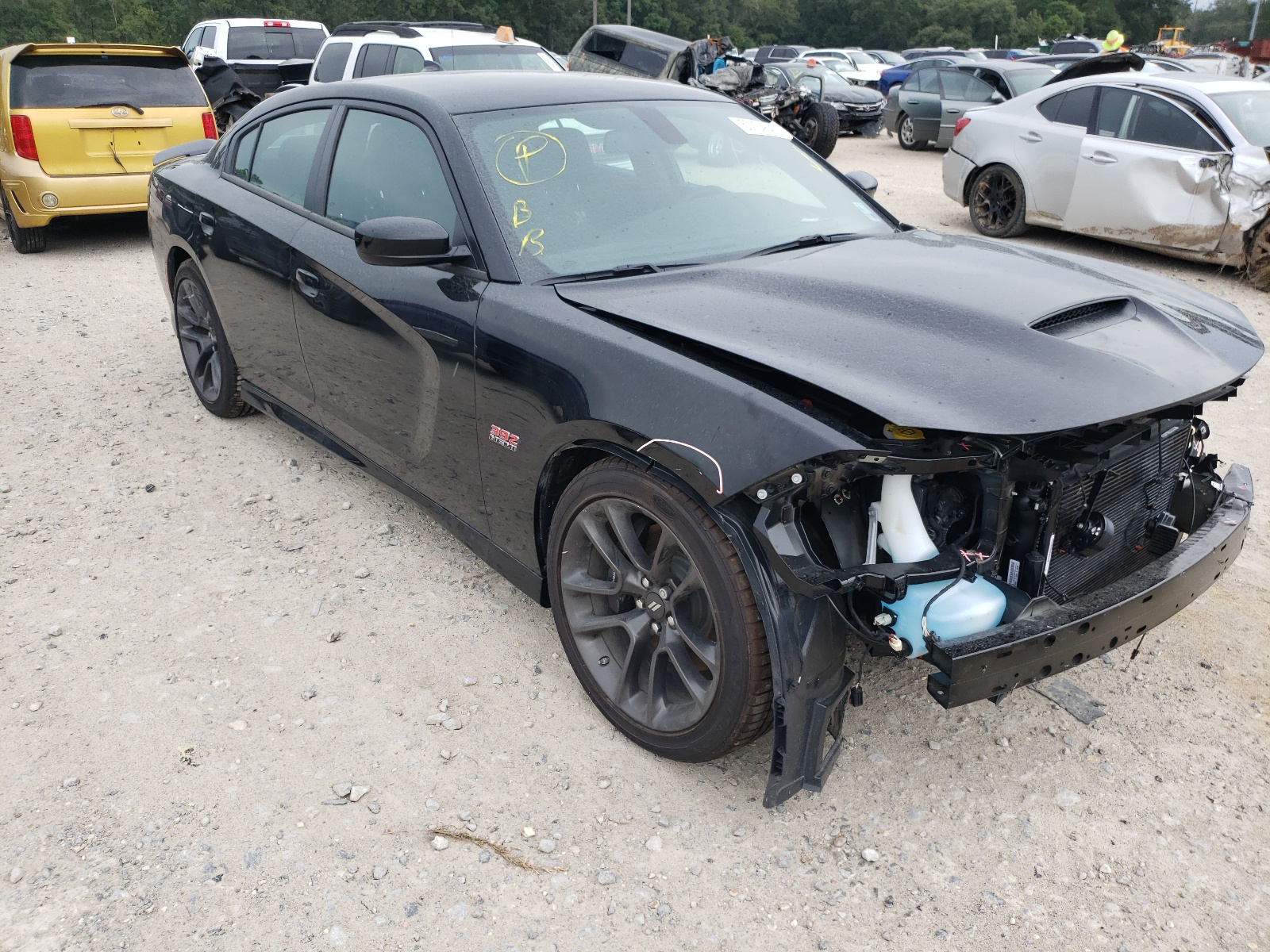 DODGE CHARGER SC 2021 with VIN 2C3CDXGJ4MH542104 - Photo from auction