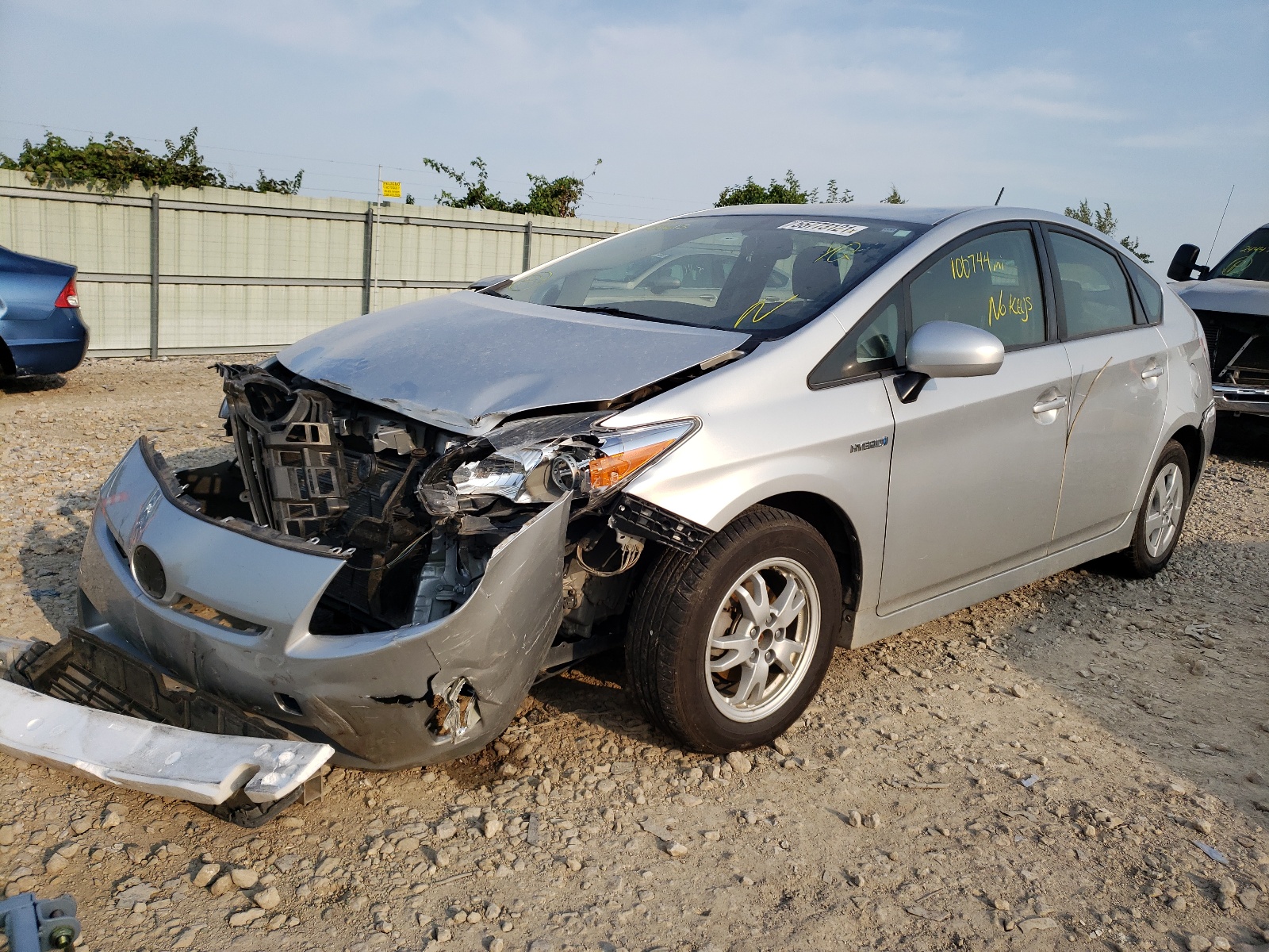 Photo 2 from auction – 2010 TOYOTA PRIUS with VIN JTDKN3DUXA0080613