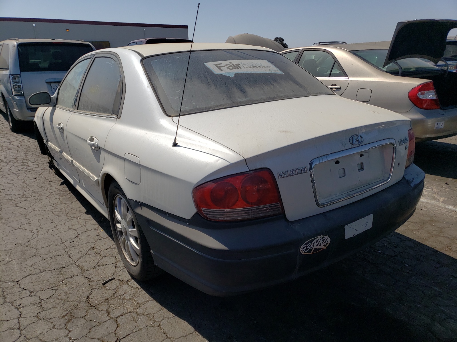 Photo 3 from auction – 2003 HYUNDAI SONATA GLS with VIN KMHWF35H93A860448