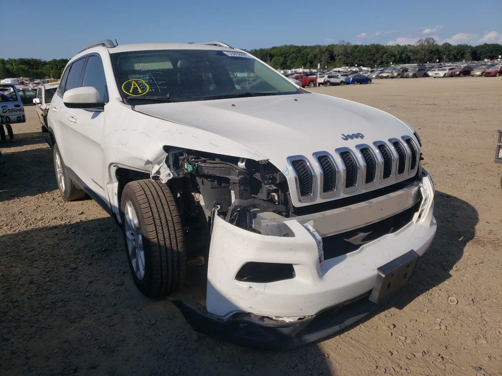 JEEP CHEROKEE L 2016 with VIN 1C4PJLCB2GW328845 - Photo from auction