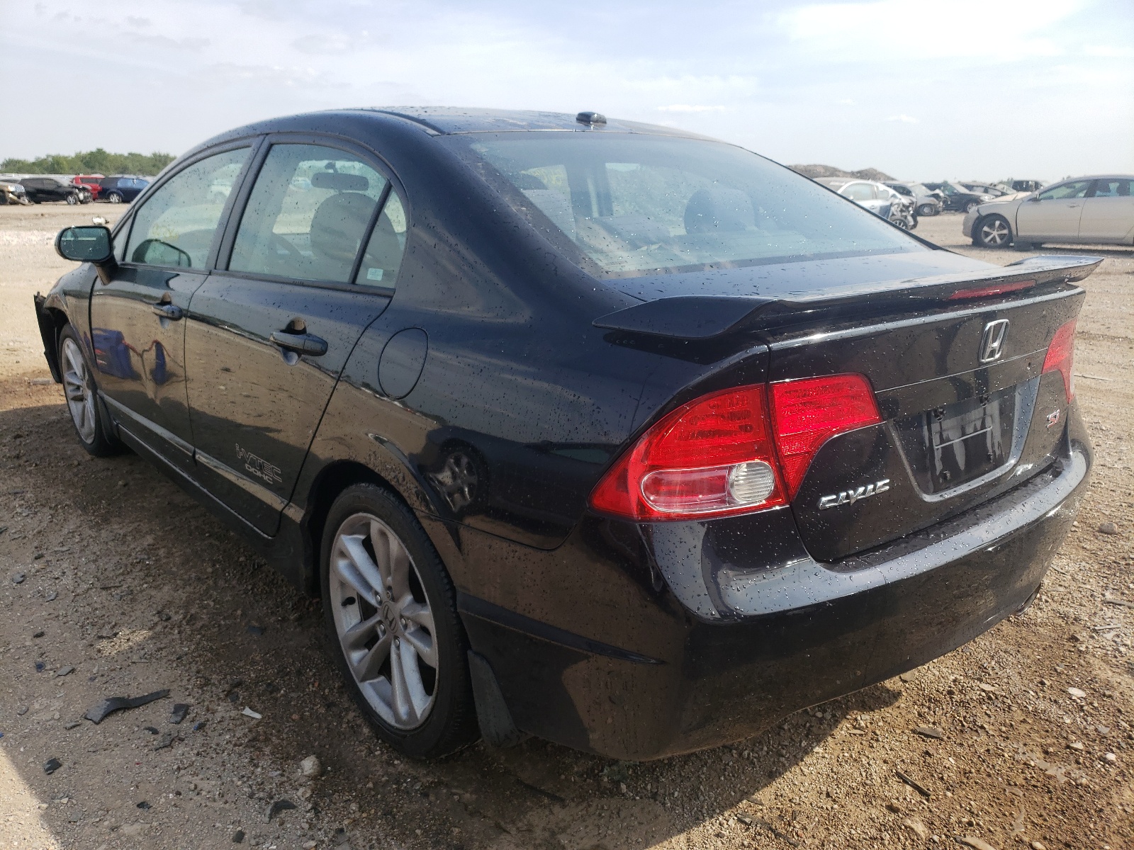 Photo 3 from auction – 2007 HONDA CIVIC SI with VIN 2HGFA55577H701411