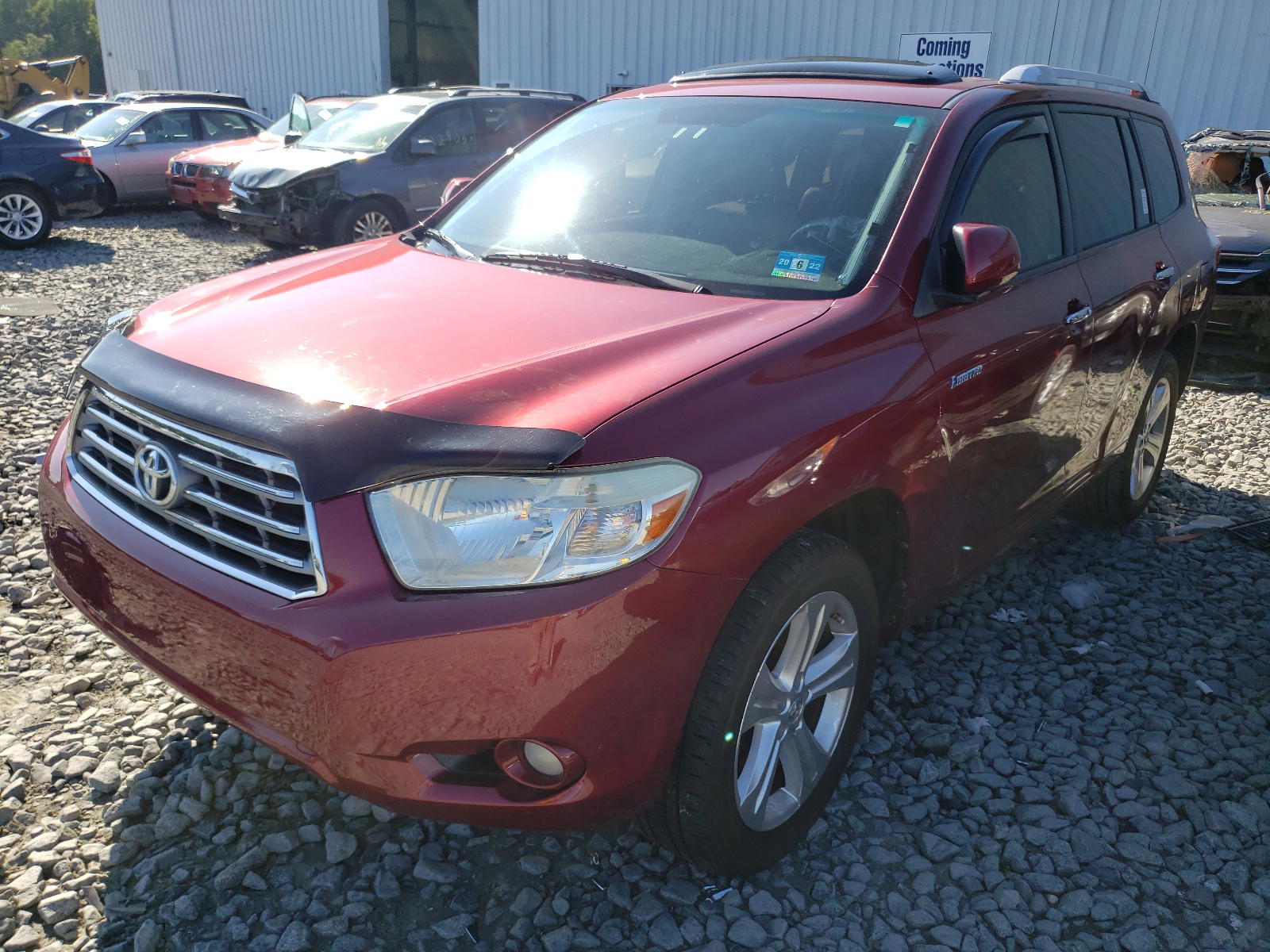 Photo 2 from auction – 2009 TOYOTA HIGHLANDER with VIN JTEDS42A892093811