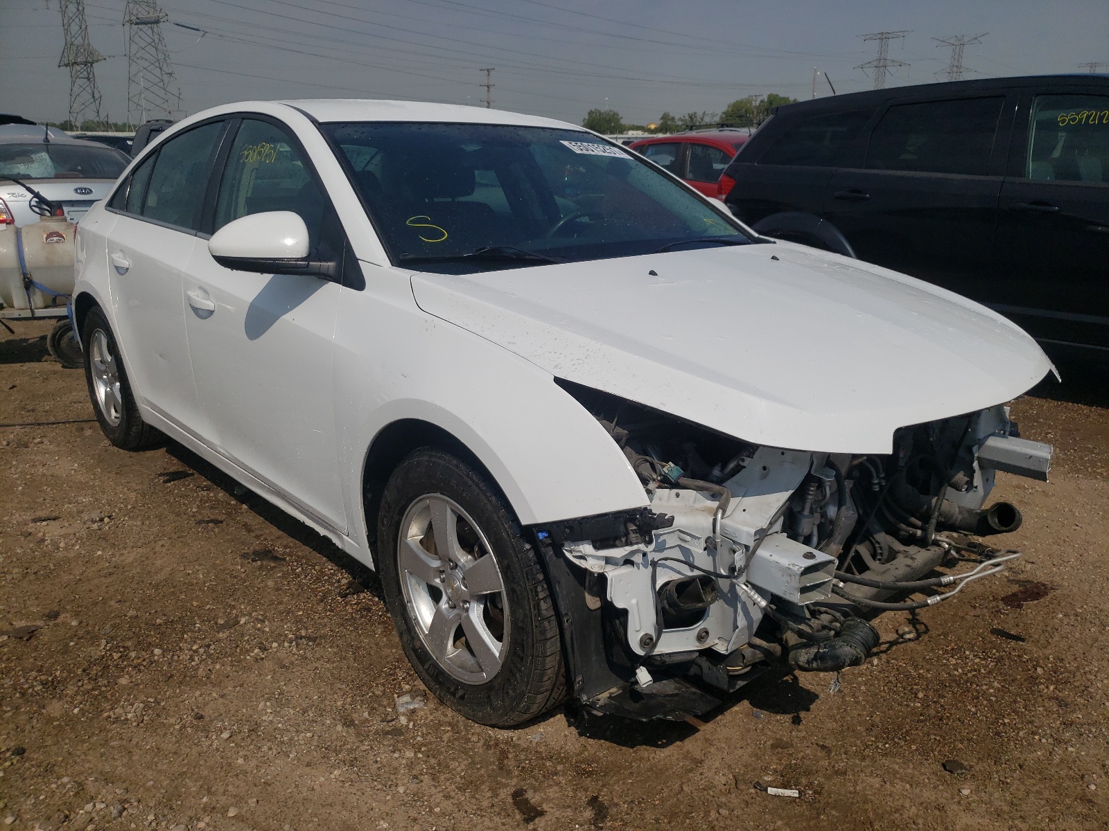 CHEVROLET CRUZE LT 2014 with VIN 1G1PC5SB0E7378554 - Photo from auction