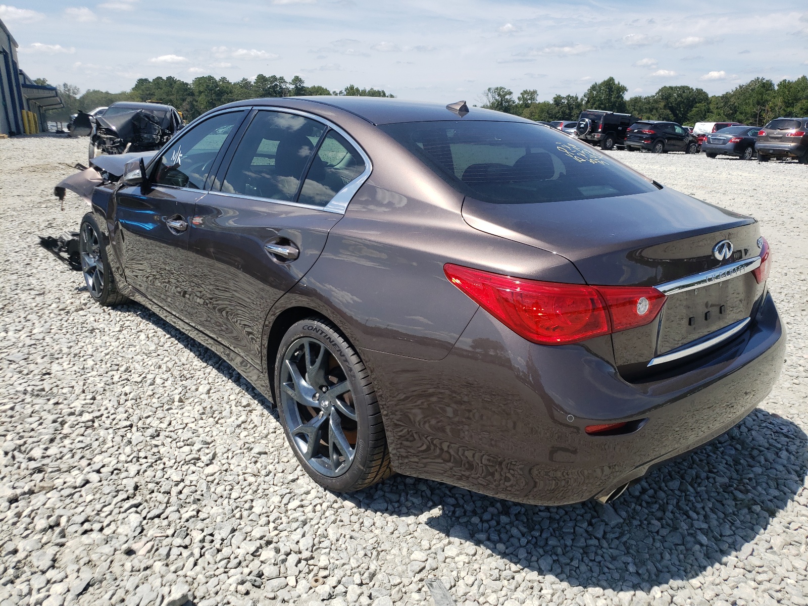 Photo 3 from auction – 2015 INFINITI Q50 BASE with VIN JN1BV7AP6FM330194