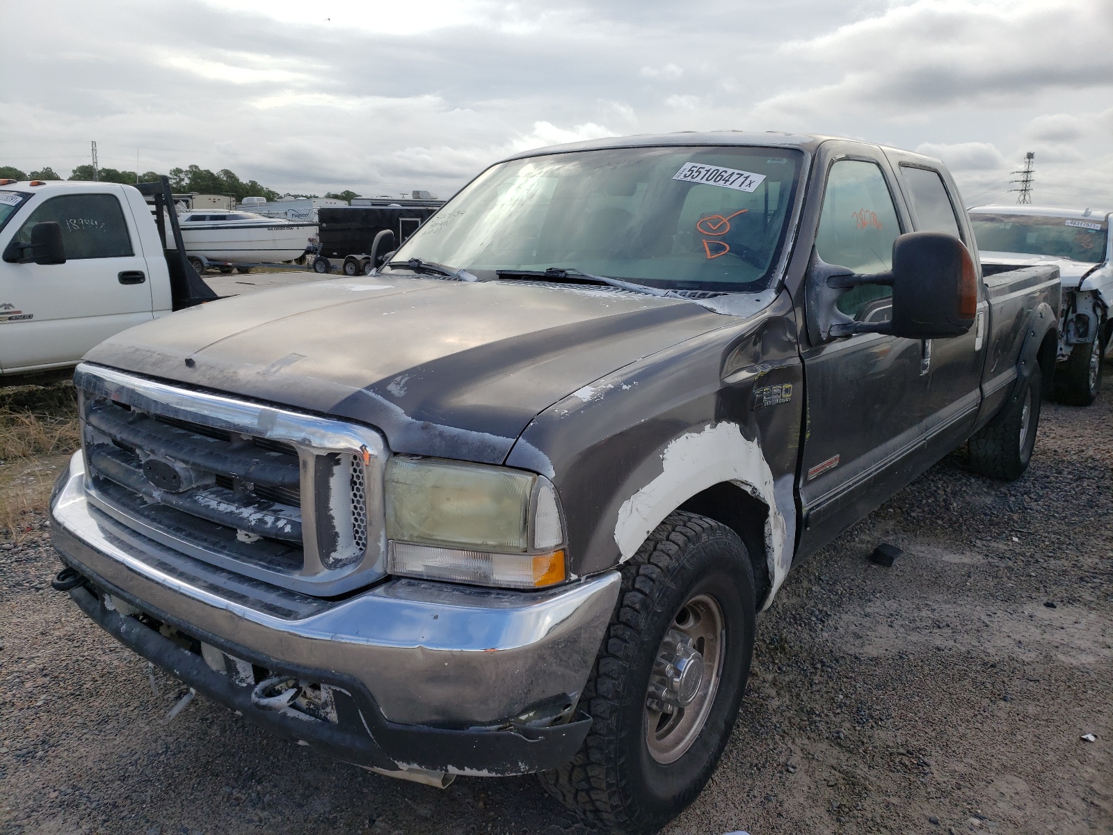 Photo 2 from auction – 2003 FORD F250 SUPER with VIN 1FTNW20P53EB54403