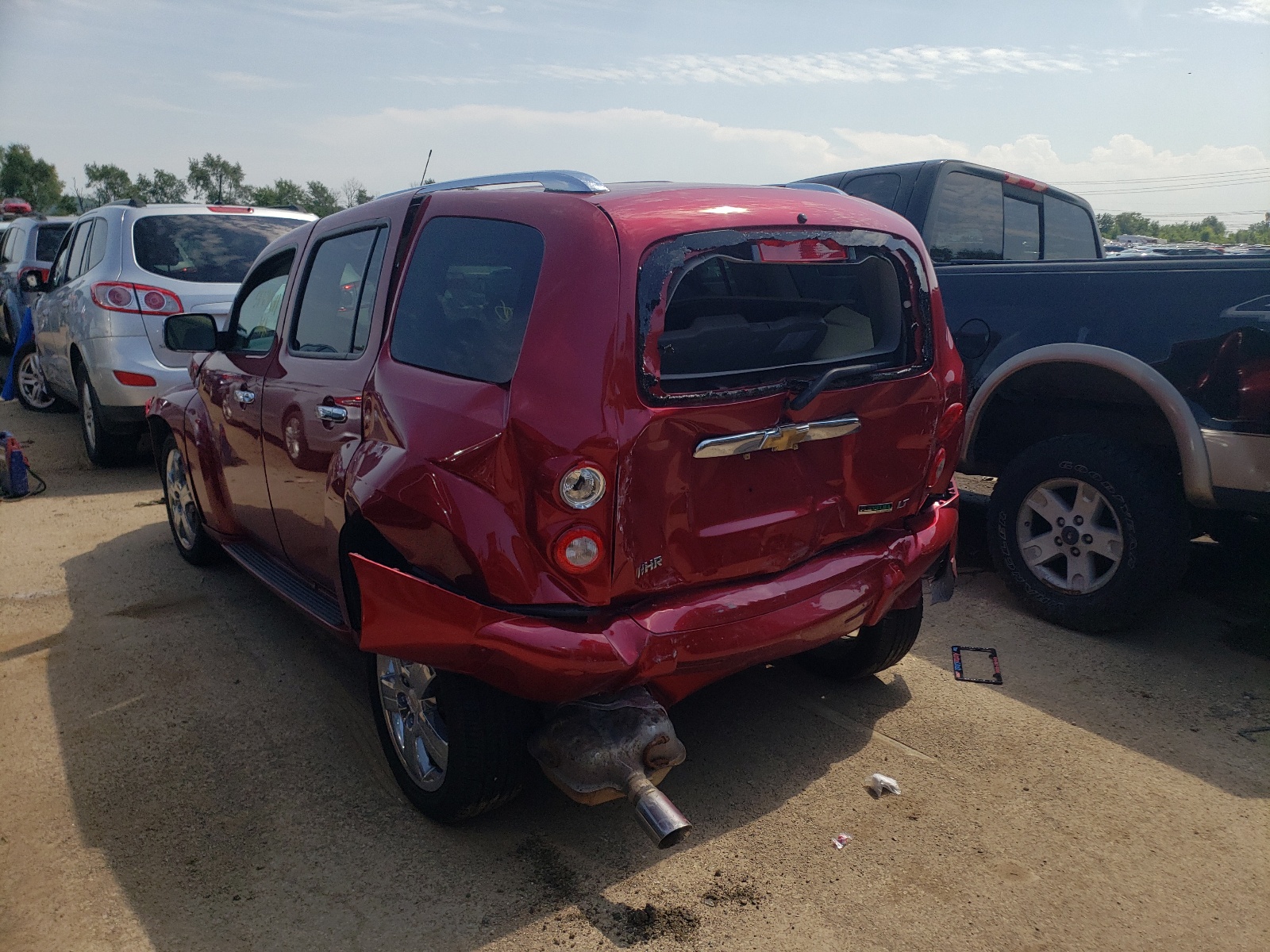 Photo 3 from auction – 2011 CHEVROLET HHR LT with VIN 3GNBACFU4BS502305