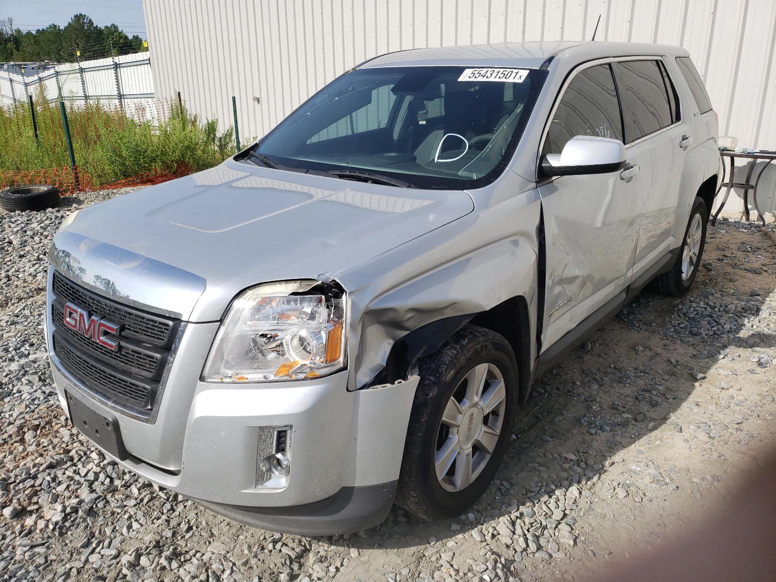 Photo 9 from auction – 2013 GMC TERRAIN SL with VIN 2GKALMEK6D6372599