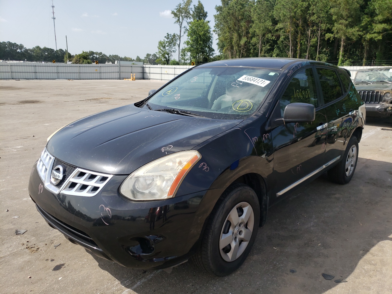 Photo 2 from auction – 2012 NISSAN ROGUE S with VIN JN8AS5MVXCW406293