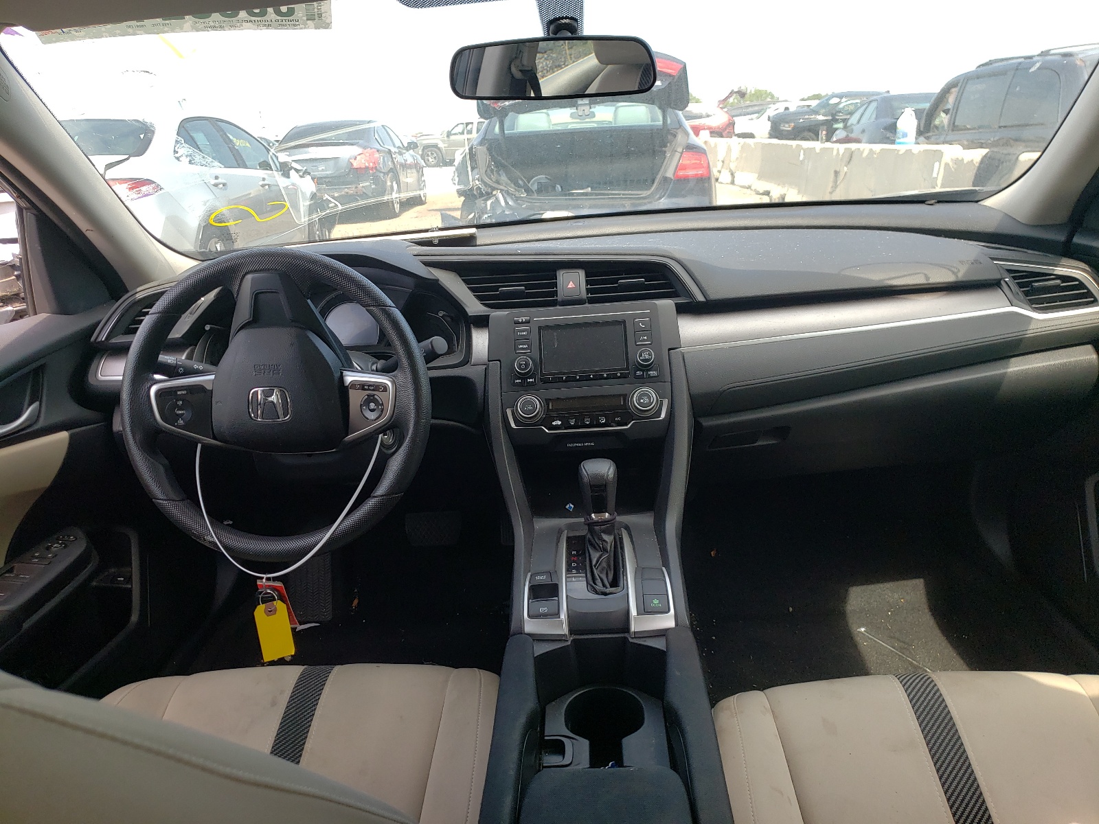 Photo 9 from auction – 2016 HONDA CIVIC LX with VIN 19XFC2F53GE082338