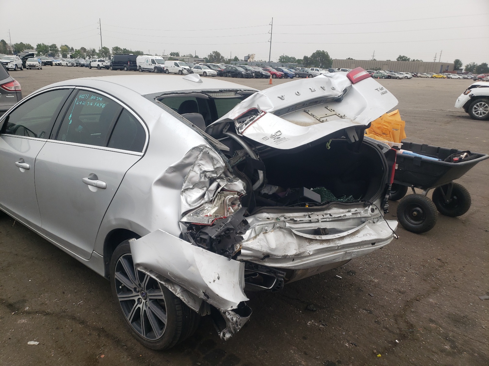 Photo 9 from auction – 2014 VOLVO S60 T6 with VIN YV1902FH7E2284040