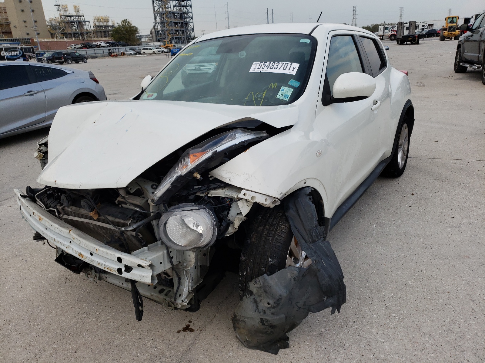 Photo 2 from auction – 2013 NISSAN JUKE S with VIN JN8AF5MR0DT210423