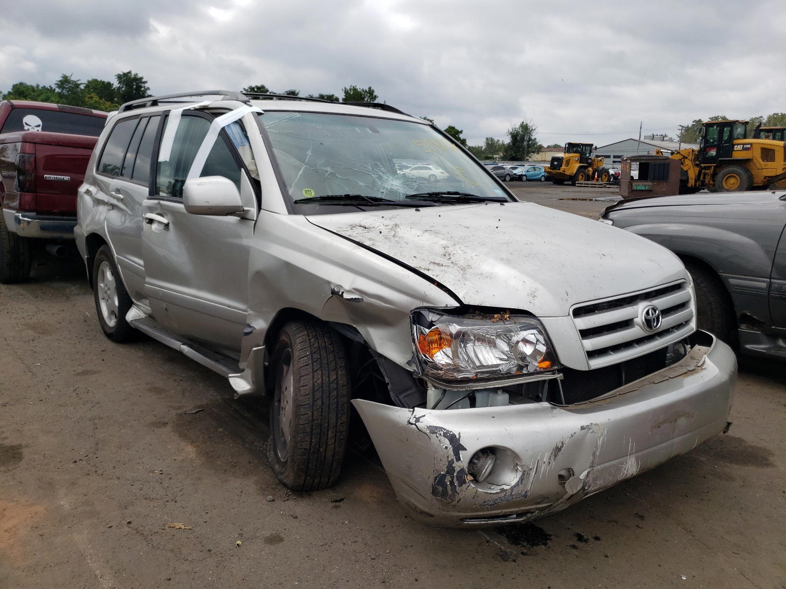 TOYOTA HIGHLANDER 2006 with VIN JTEEP21A960179695 - Photo from auction