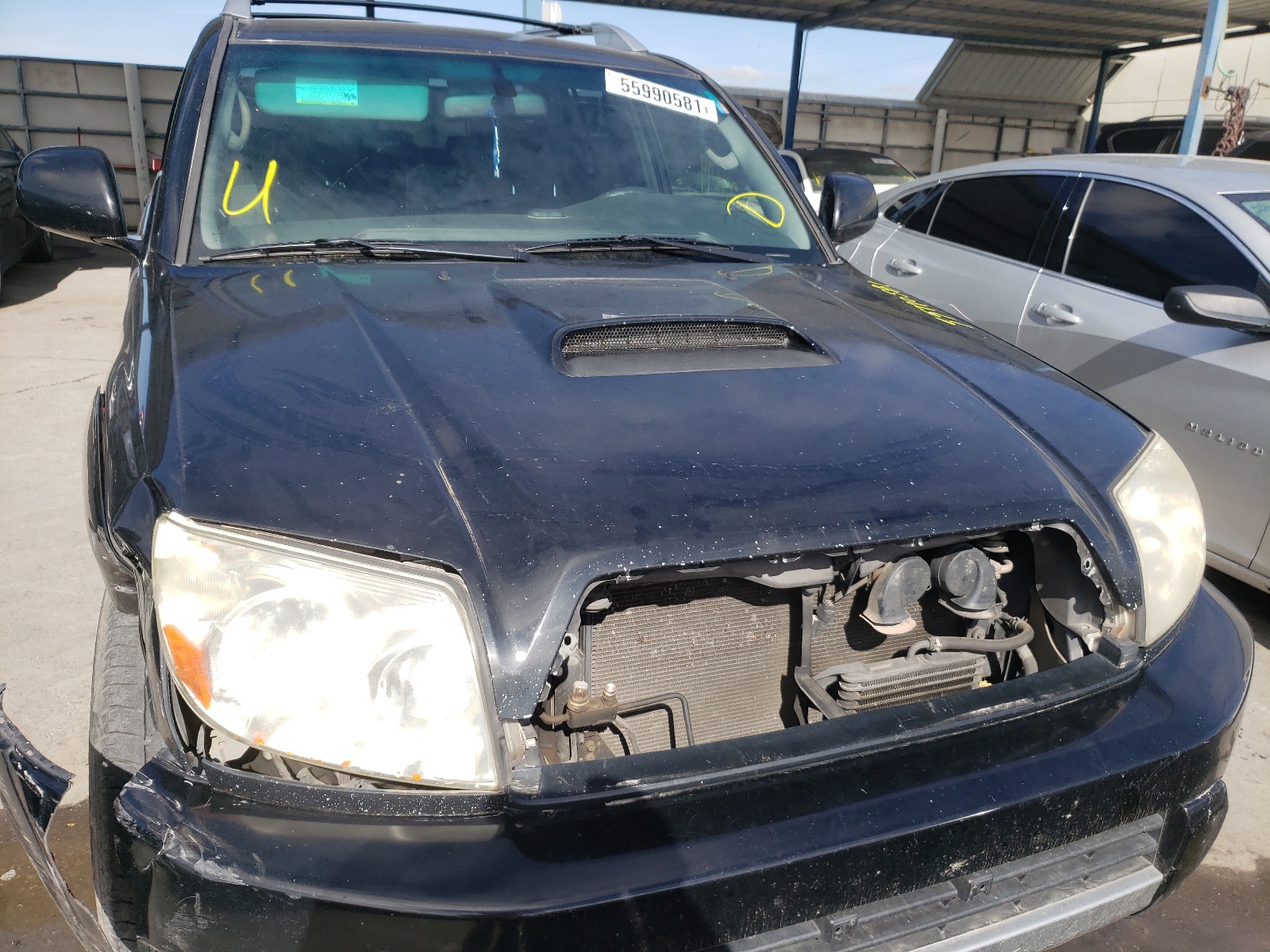 Photo 7 from auction – 2005 TOYOTA 4RUNNER SR with VIN JTEZT14R458007275