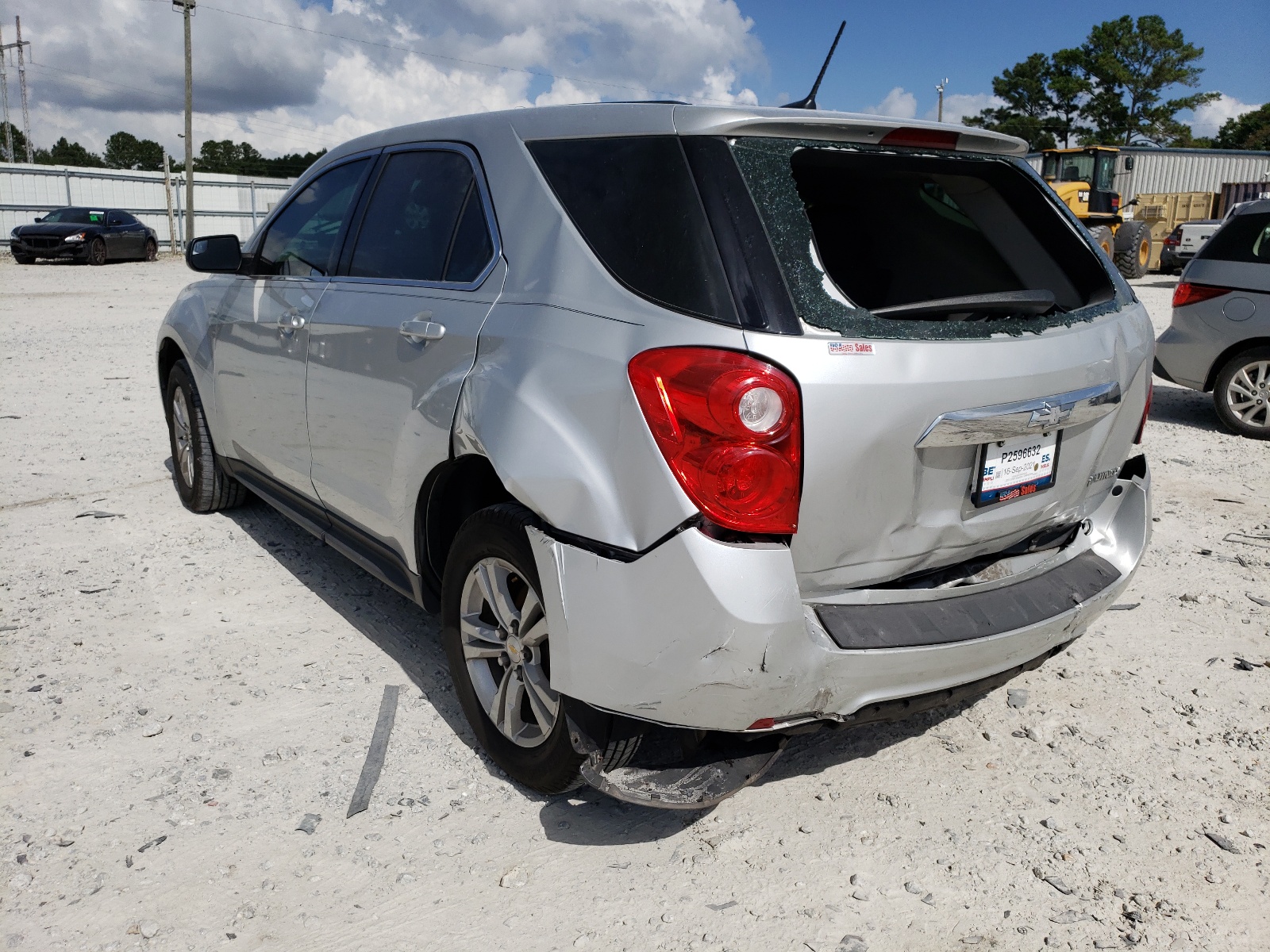 Photo 3 from auction – 2013 CHEVROLET EQUINOX with VIN 2GNALBEK5D6352240