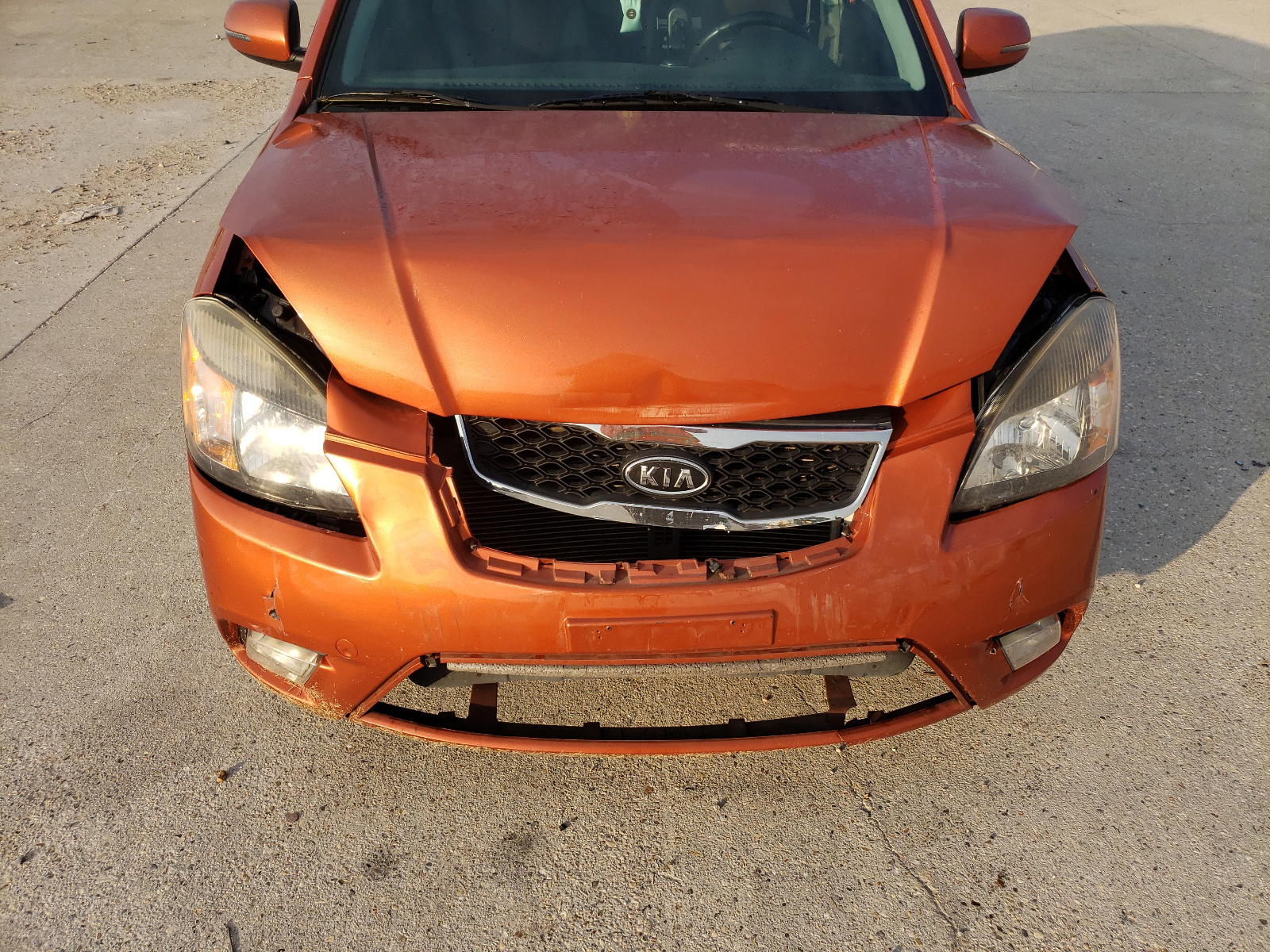 Photo 9 from auction – 2010 KIA RIO LX with VIN KNADH5A33A6650792