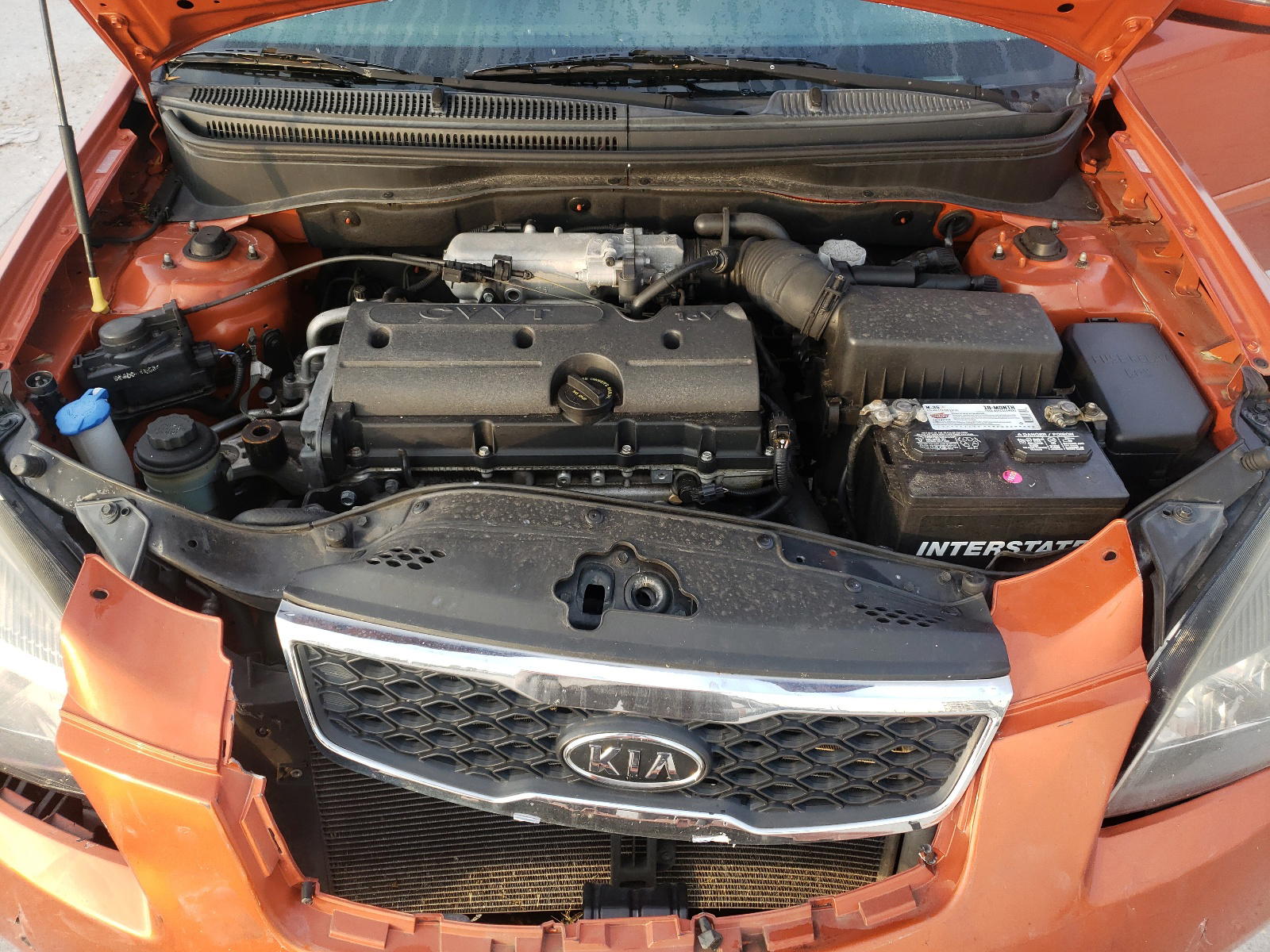 Photo 7 from auction – 2010 KIA RIO LX with VIN KNADH5A33A6650792