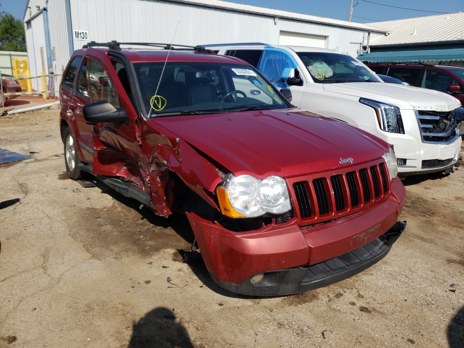 JEEP GRAND CHER 2009 with VIN 1J8GR48K49C545284 - Photo from auction