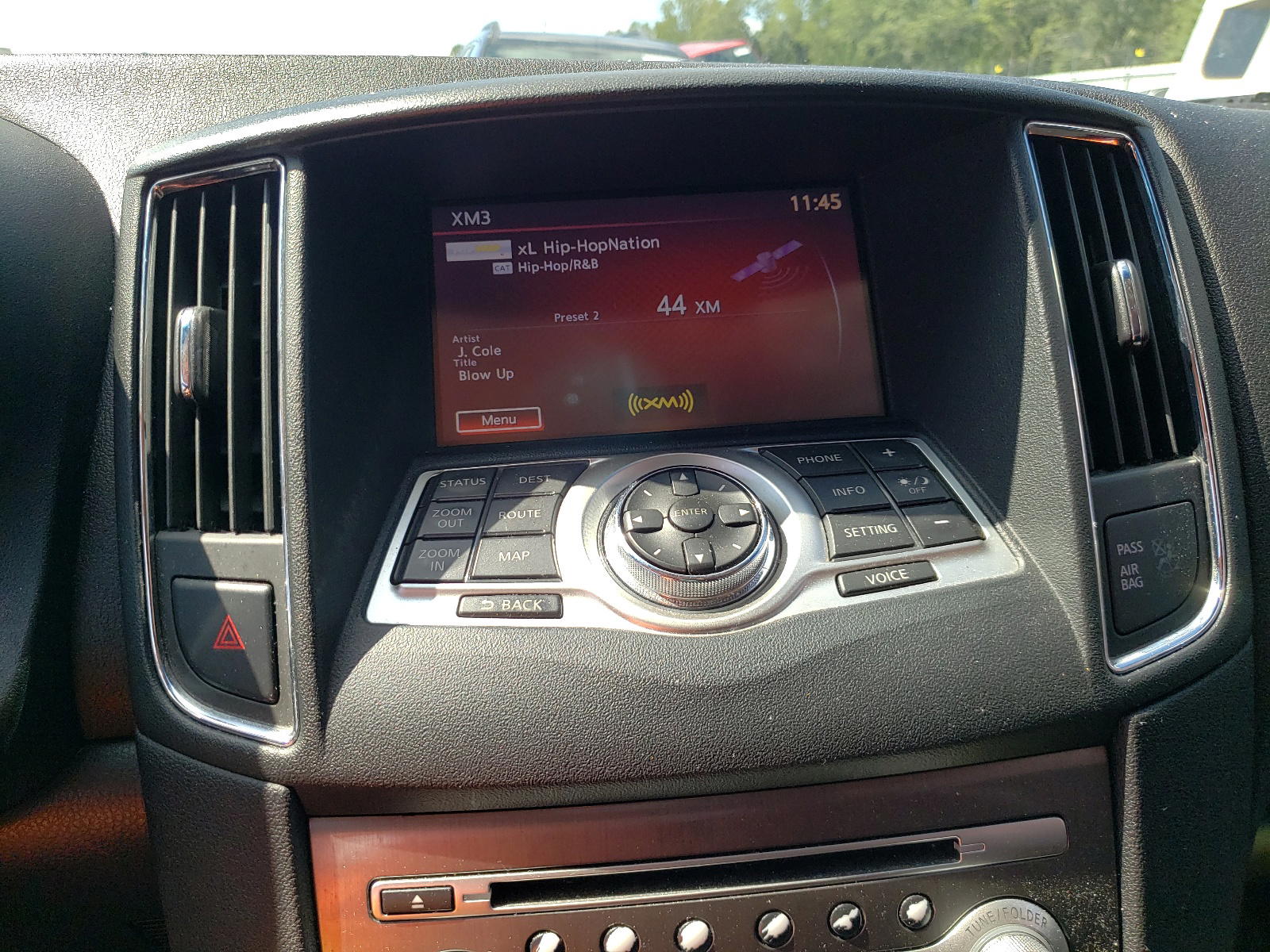 Photo 9 from auction – 2012 NISSAN MAXIMA S with VIN 1N4AA5AP1CC867457