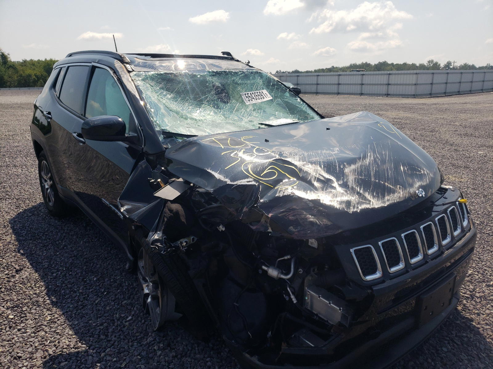 Photo 9 from auction – 2019 JEEP COMPASS LA with VIN 3C4NJCBB5KT692281