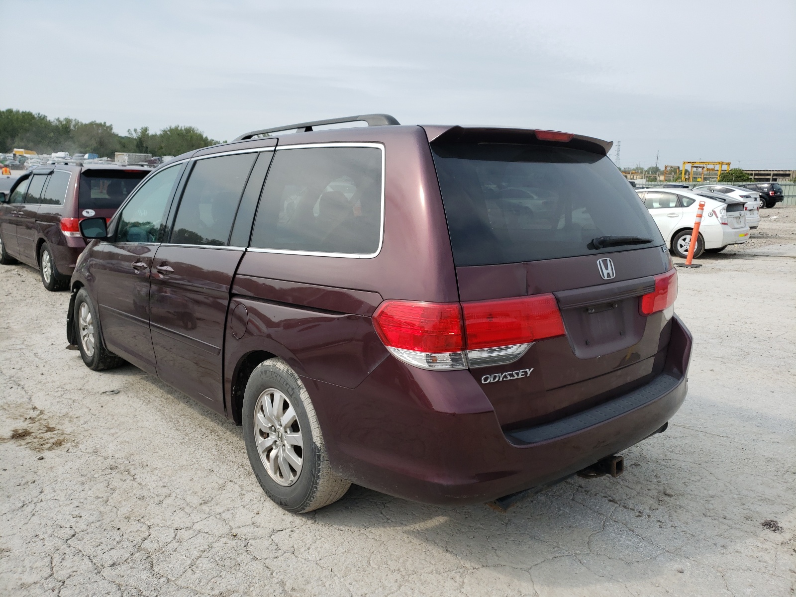 Photo 3 from auction – 2008 HONDA ODYSSEY EX with VIN 5FNRL38428B014809