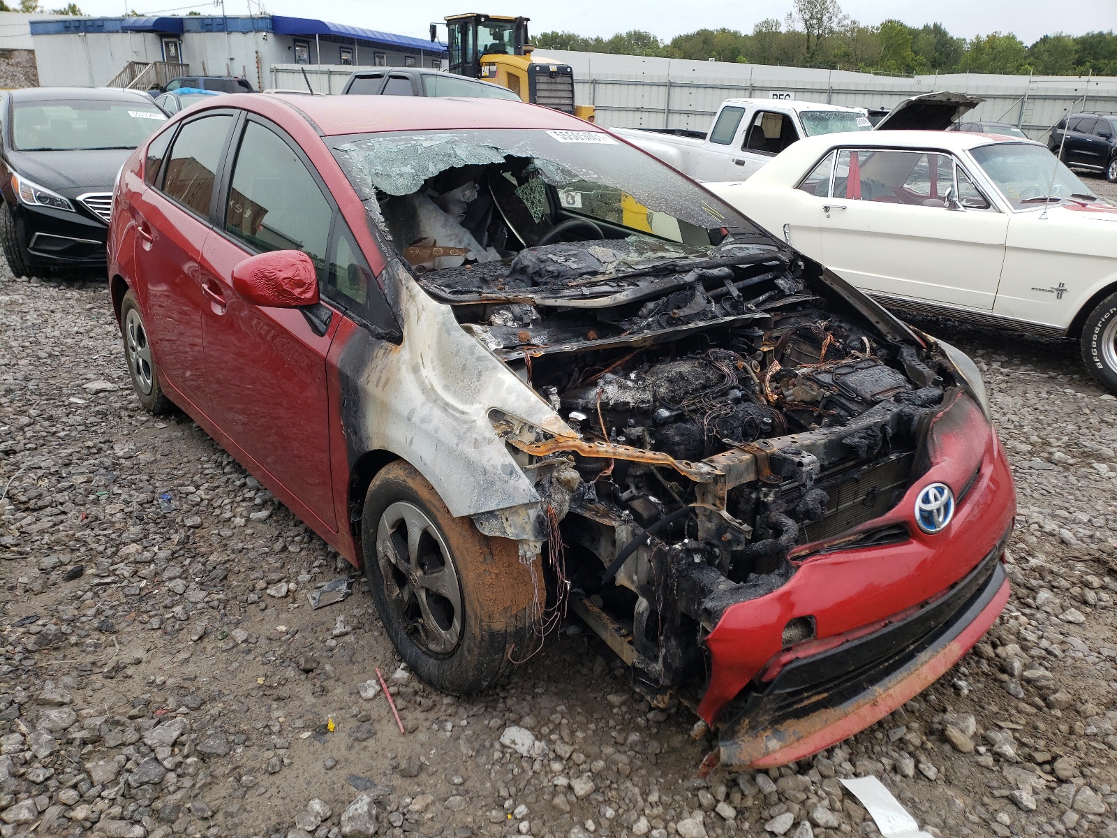 TOYOTA PRIUS 2012 with VIN JTDKN3DU9C5451024 - Photo from auction