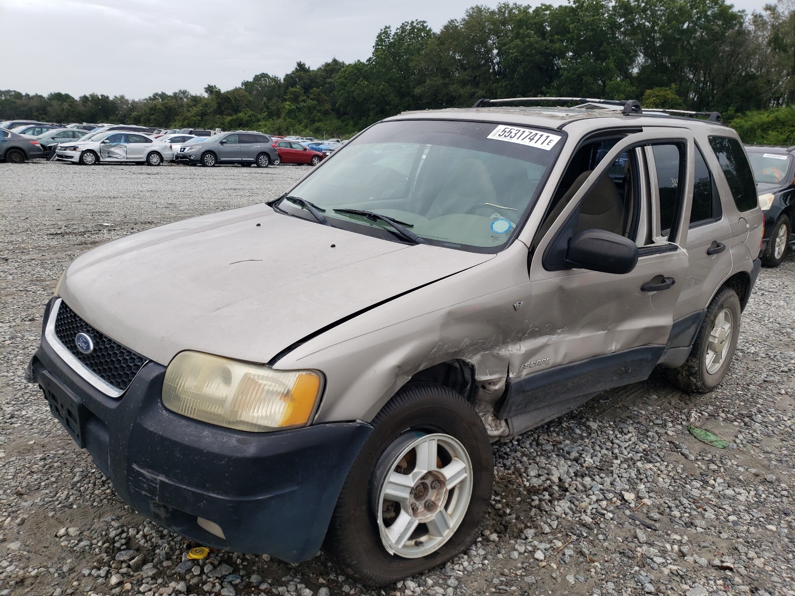 Photo 2 from auction – 2001 FORD ESCAPE XLT with VIN 1FMYU03141KF62531