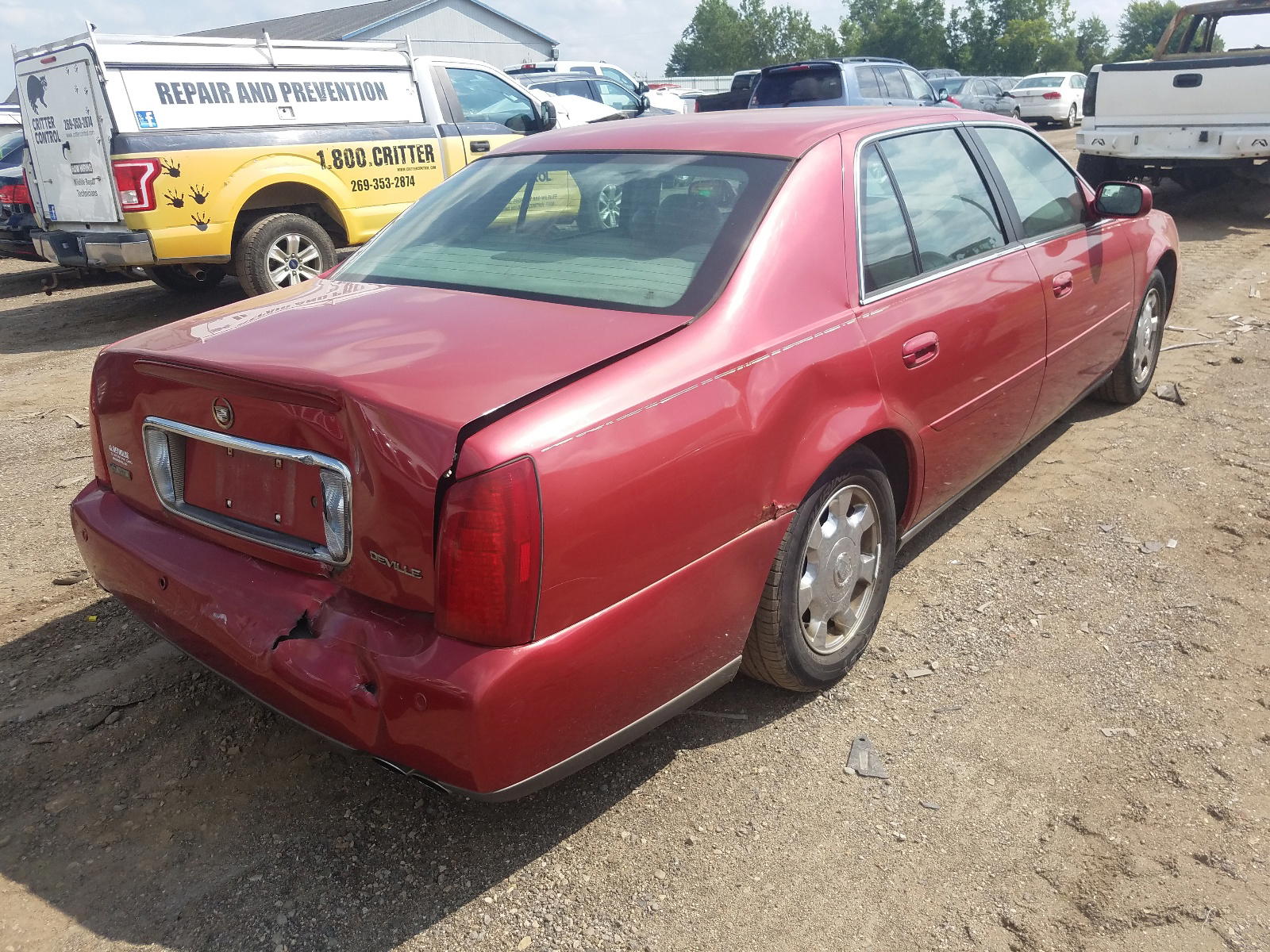 Photo 4 from auction – 2004 CADILLAC DEVILLE with VIN 1G6KD57Y54U128886