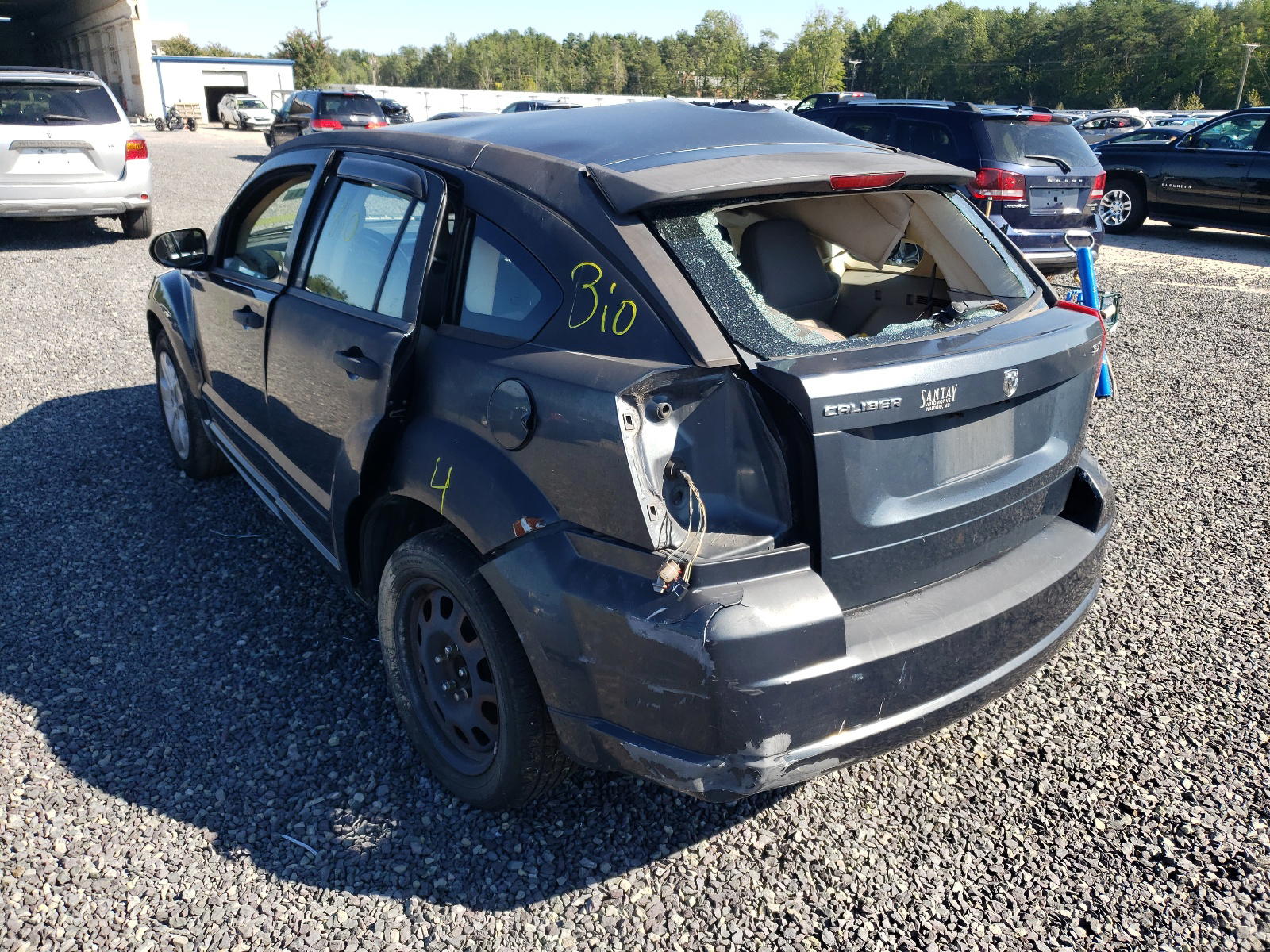 Photo 9 from auction – 2007 DODGE CALIBER SX with VIN 1B3HB48B97D354002