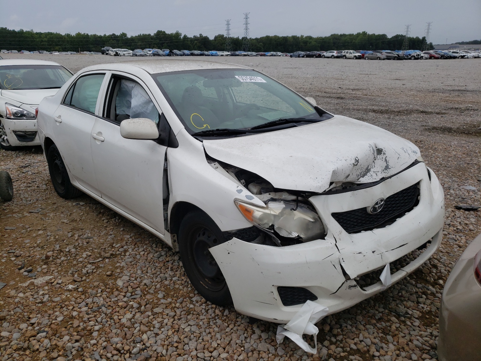 TOYOTA COROLLA BA 2010 with VIN JTDBU4EE4AJ077376 - Photo from auction