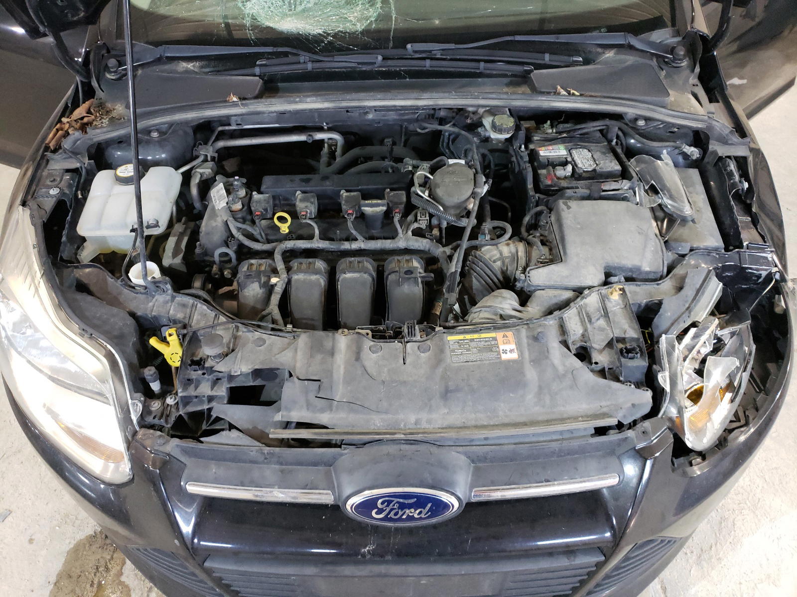 Photo 7 from auction – 2014 FORD FOCUS S with VIN 1FADP3E28EL105082