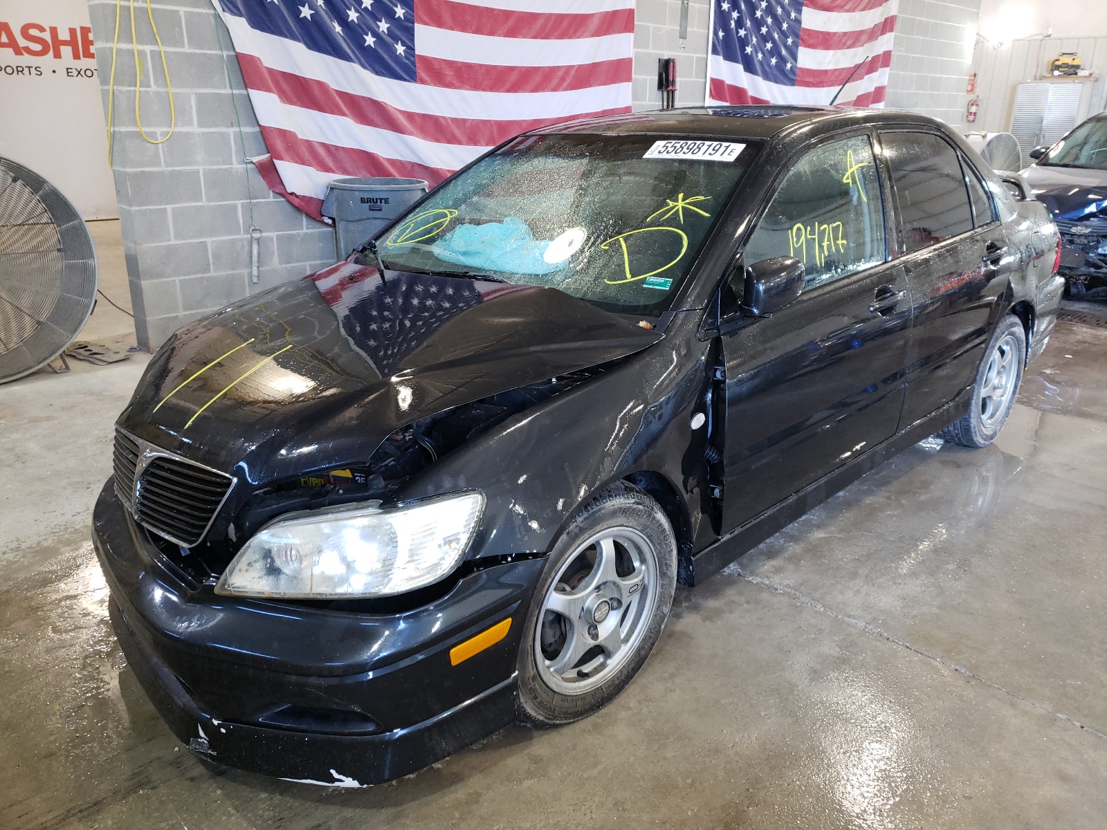 Photo 2 from auction – 2003 MITSUBISHI LANCER OZ with VIN JA3AJ86E43U013994