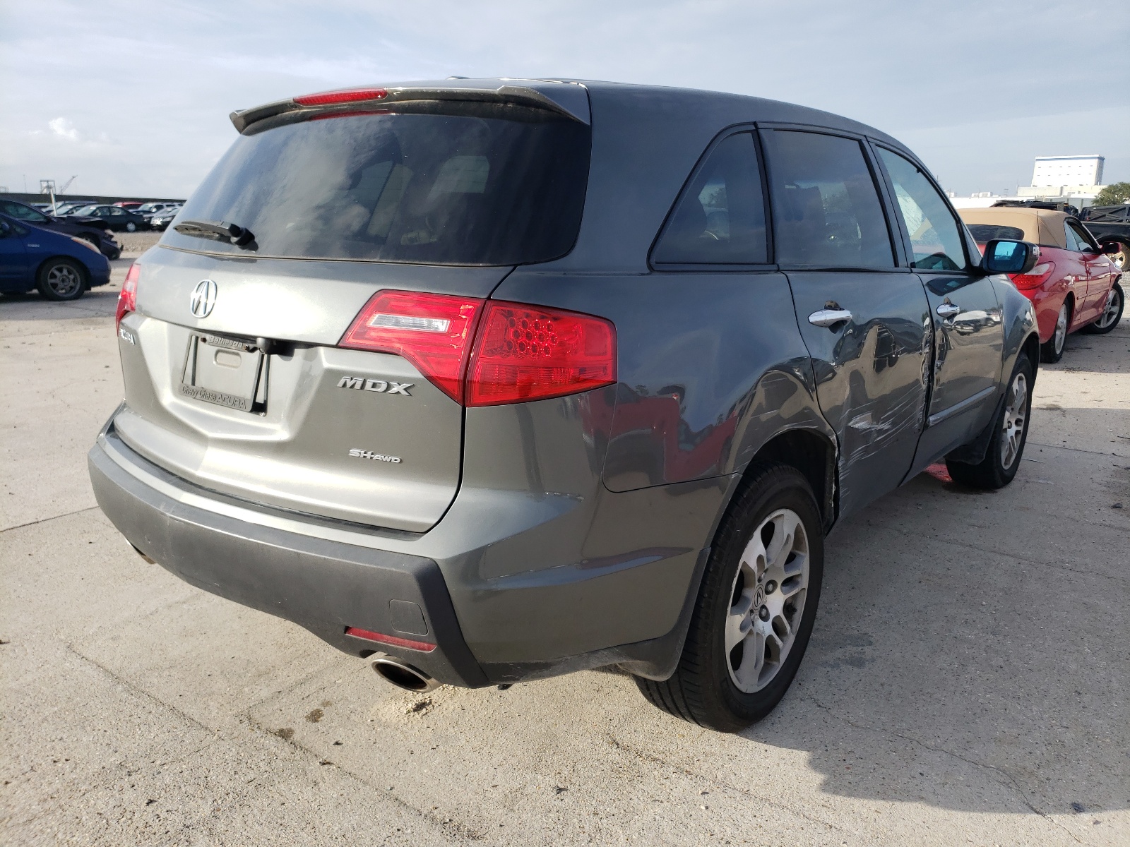 Photo 4 from auction – 2008 ACURA MDX TECHNO with VIN 2HNYD28338H534032
