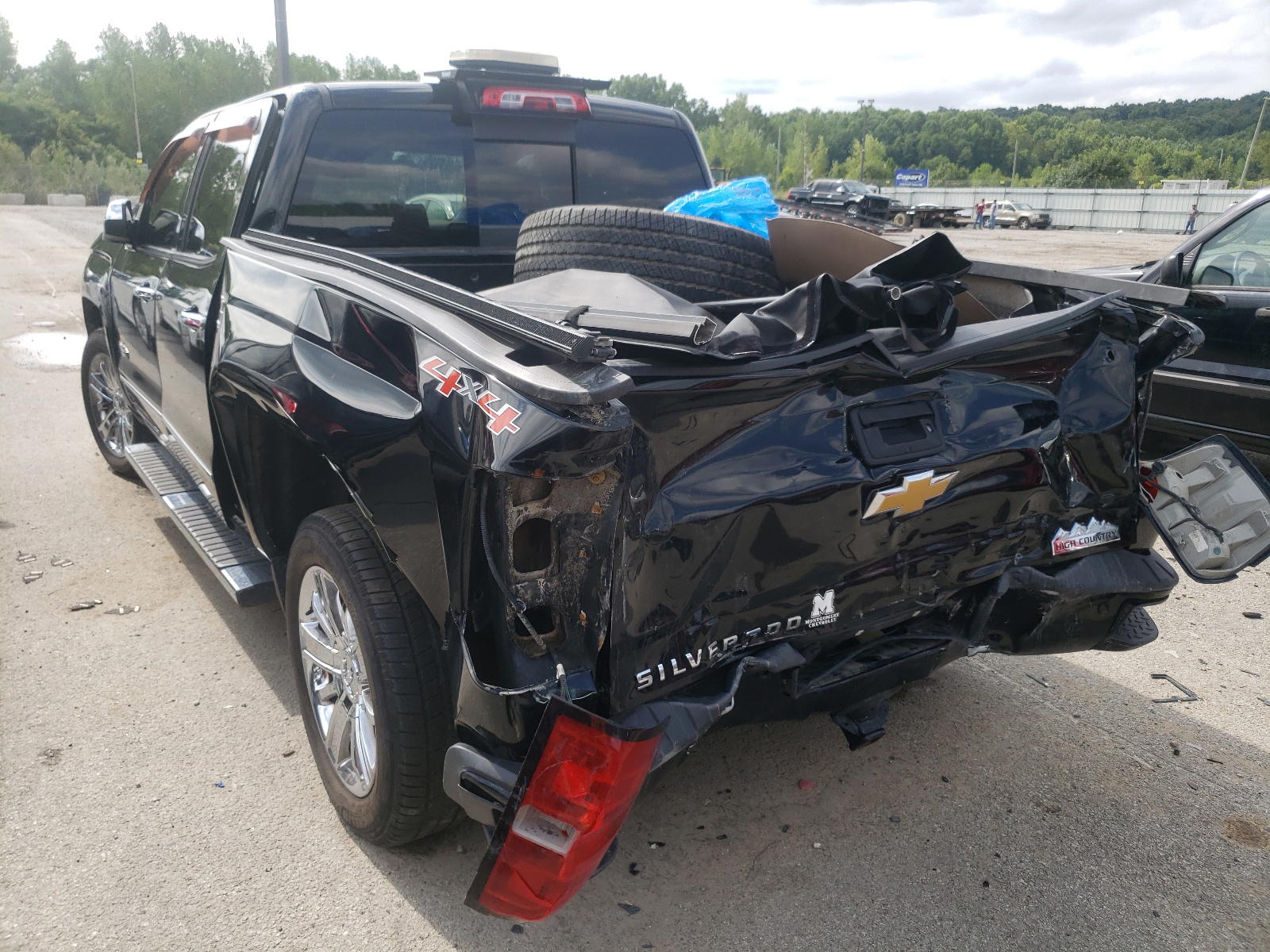 Photo 3 from auction – 2014 CHEVROLET SILVERADO with VIN 3GCUKTEC9EG408421