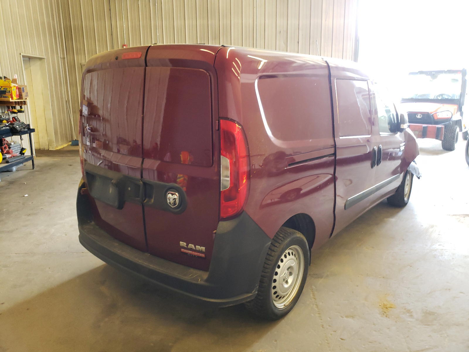 Photo 4 from auction – 2018 RAM PROMASTER with VIN ZFBERFAB1J6L16345
