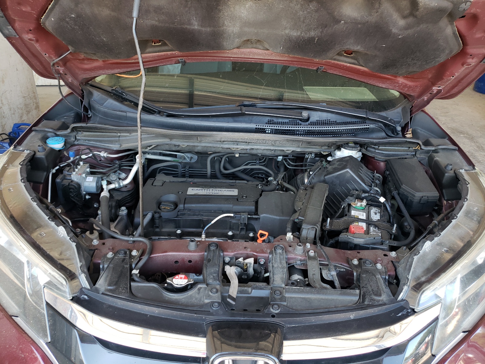 Photo 7 from auction – 2015 HONDA CR-V EX with VIN 2HKRM3H57FH541426