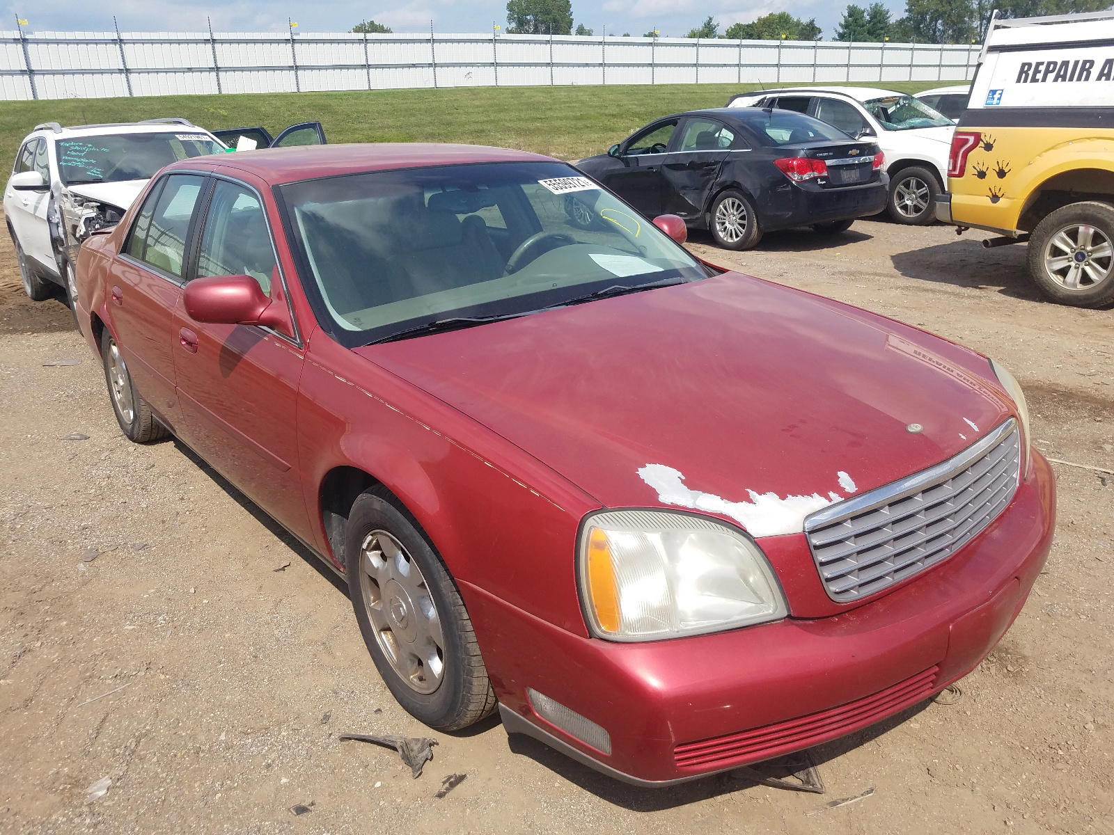 CADILLAC DEVILLE 2004 with VIN 1G6KD57Y54U128886 - Photo from auction