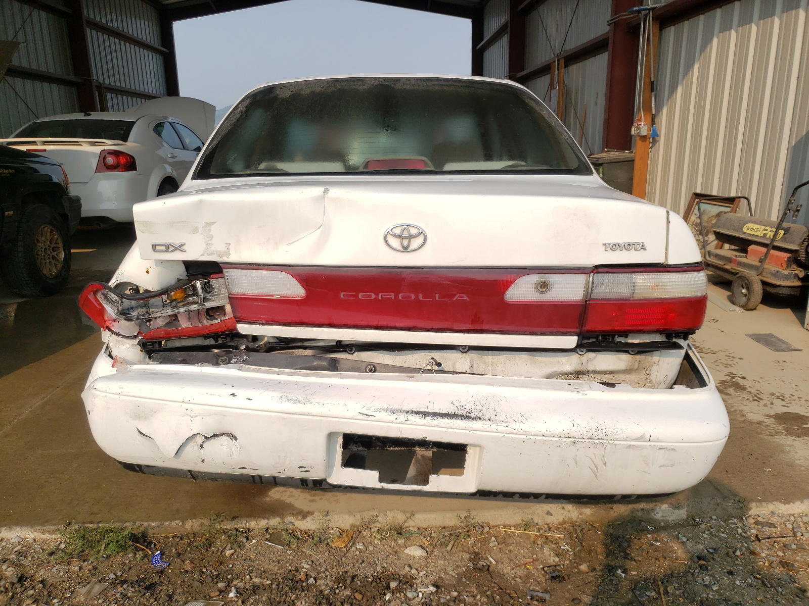 Photo 9 from auction – 1997 TOYOTA COROLLA DX with VIN 1NXBB02E2VZ548637