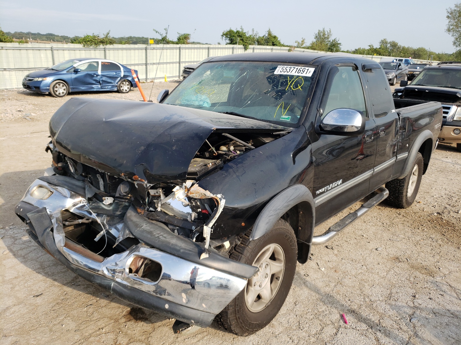 Photo 2 from auction – 2002 TOYOTA TUNDRA ACC with VIN 5TBBT44152S227249