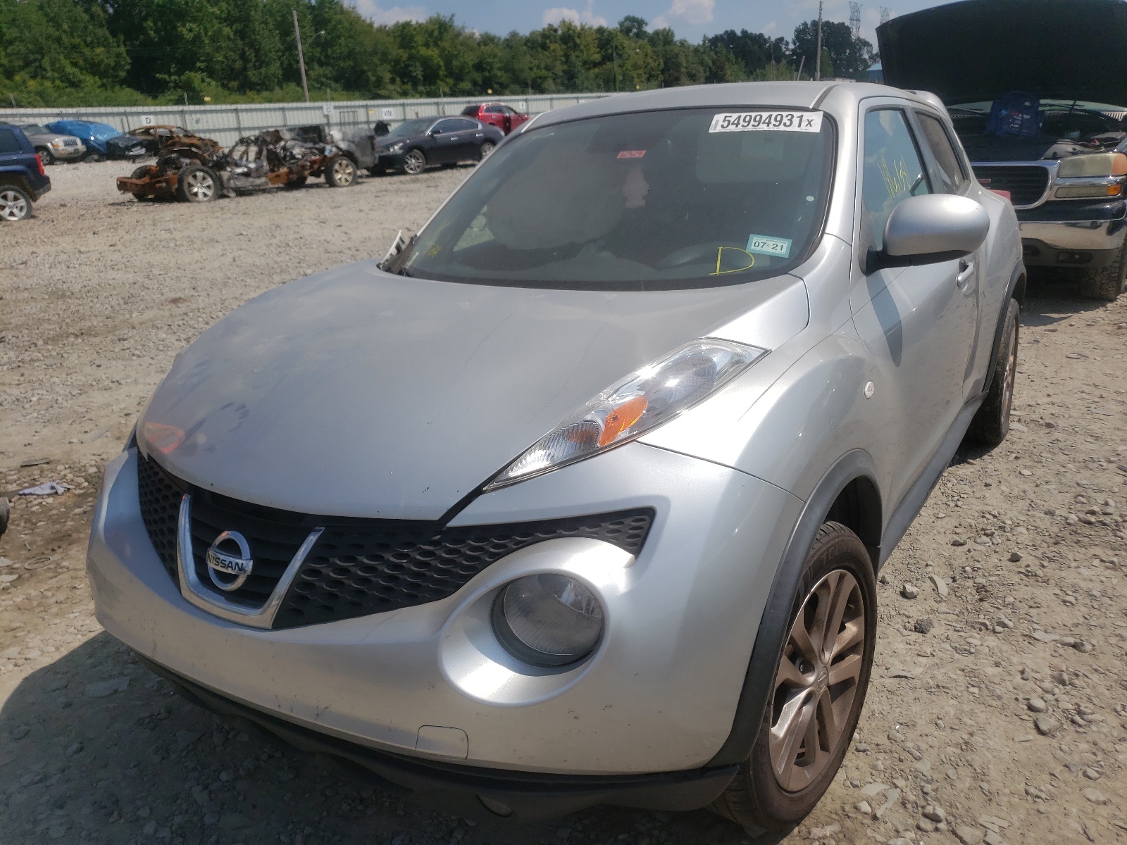 Photo 2 from auction – 2011 NISSAN JUKE S with VIN JN8AF5MR7BT019918
