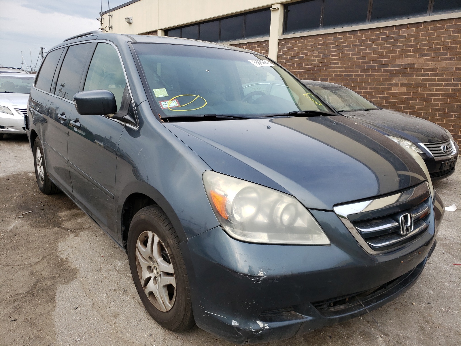 Photo 1 from auction – 2005 HONDA ODYSSEY EX with VIN 5FNRL386X5B424853