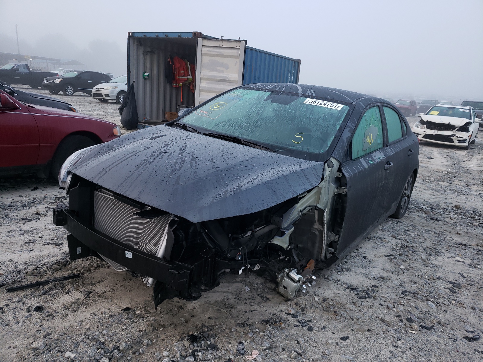 Photo 2 from auction – 2021 KIA FORTE FE with VIN 3KPF24AD7ME357394